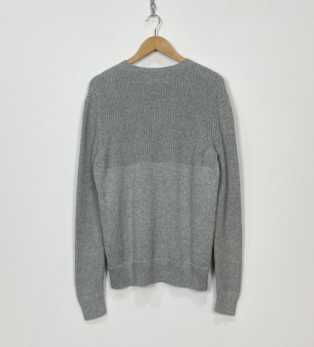 Allsaints Allsaints Grey Cotton Garr Crew Jumper Sweater Men’s Size M Size US M / EU 48-50 / 2 - 8 Thumbnail