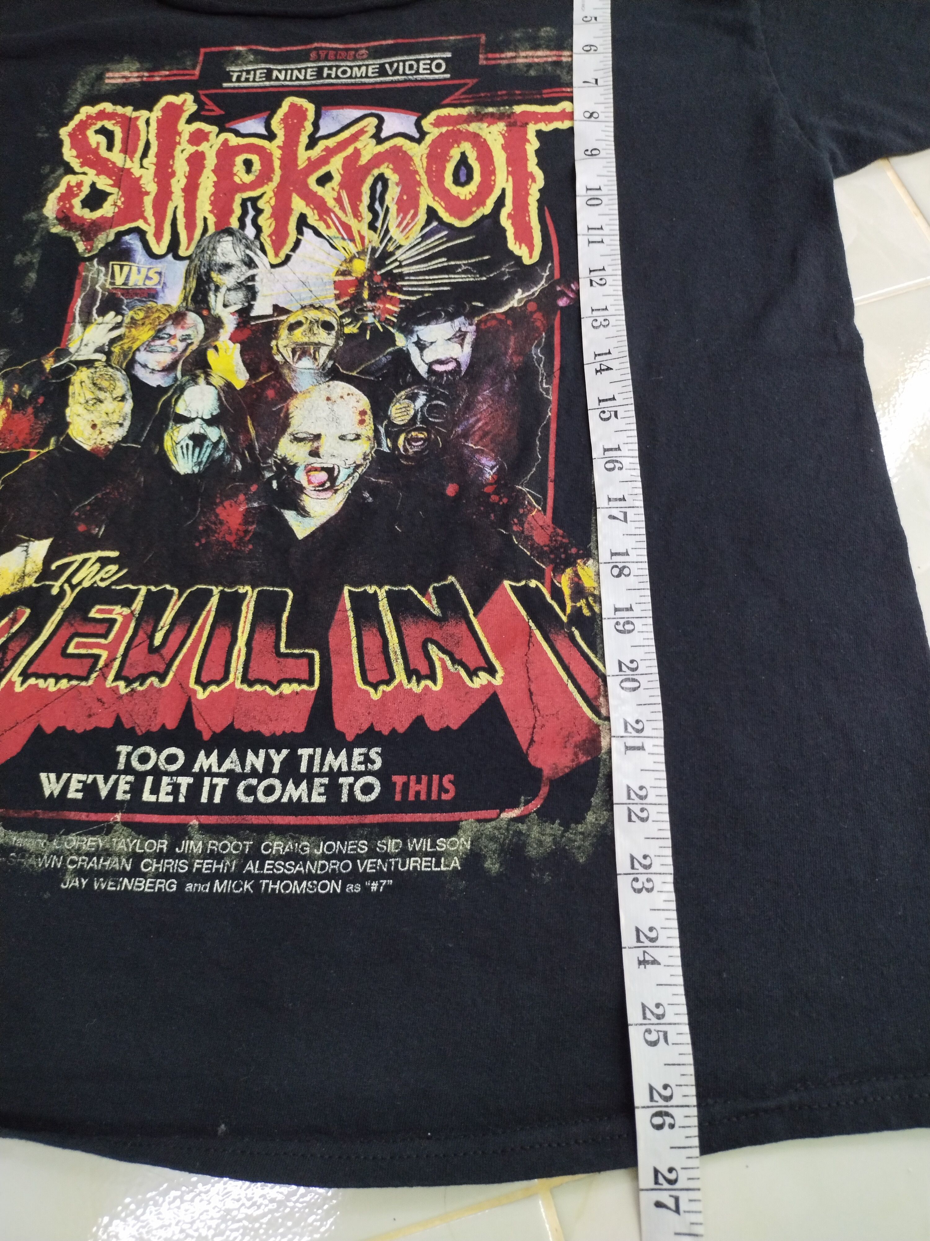Slipknot Slipknot Devil in The Nine Shirt Tee Size US M / EU 48-50 / 2 - 14 Thumbnail