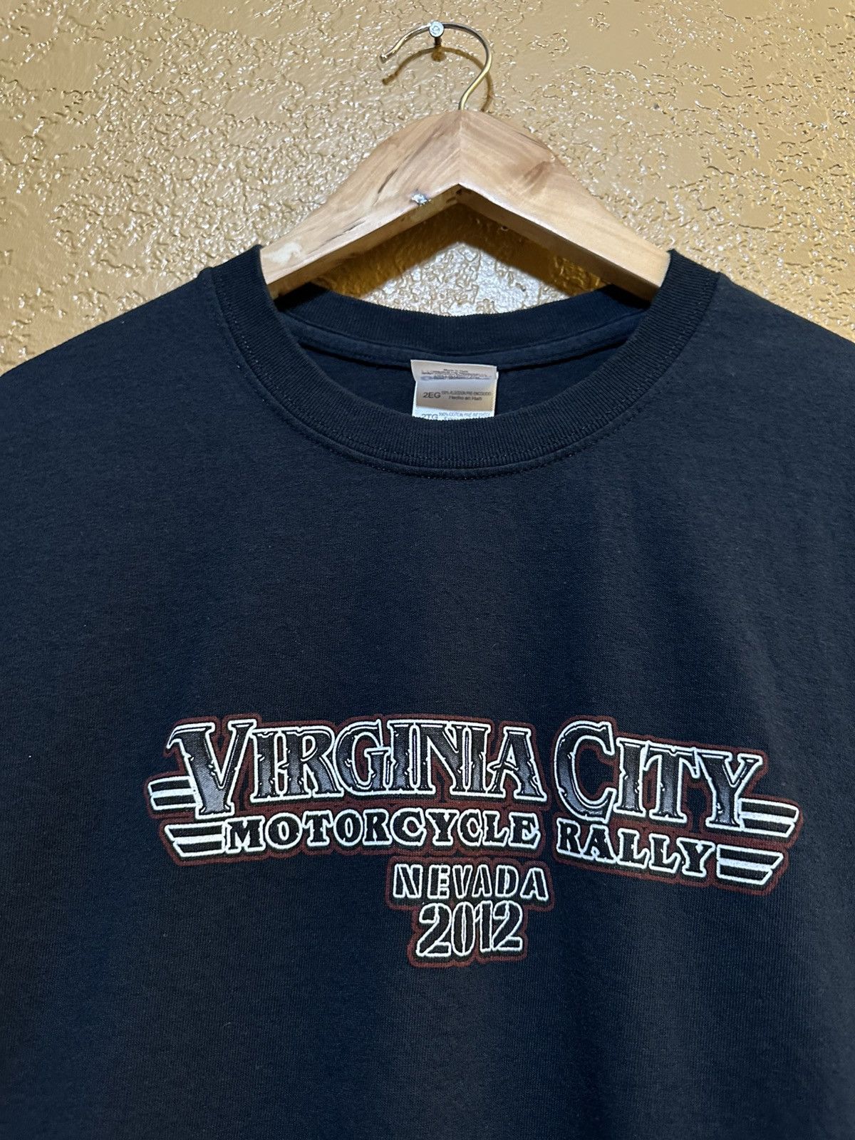 4GSELLER 🔥 Virginia City Flames Motorcycle Rally tee 2XL Size US XXL / EU 58 / 5 - 5 Thumbnail