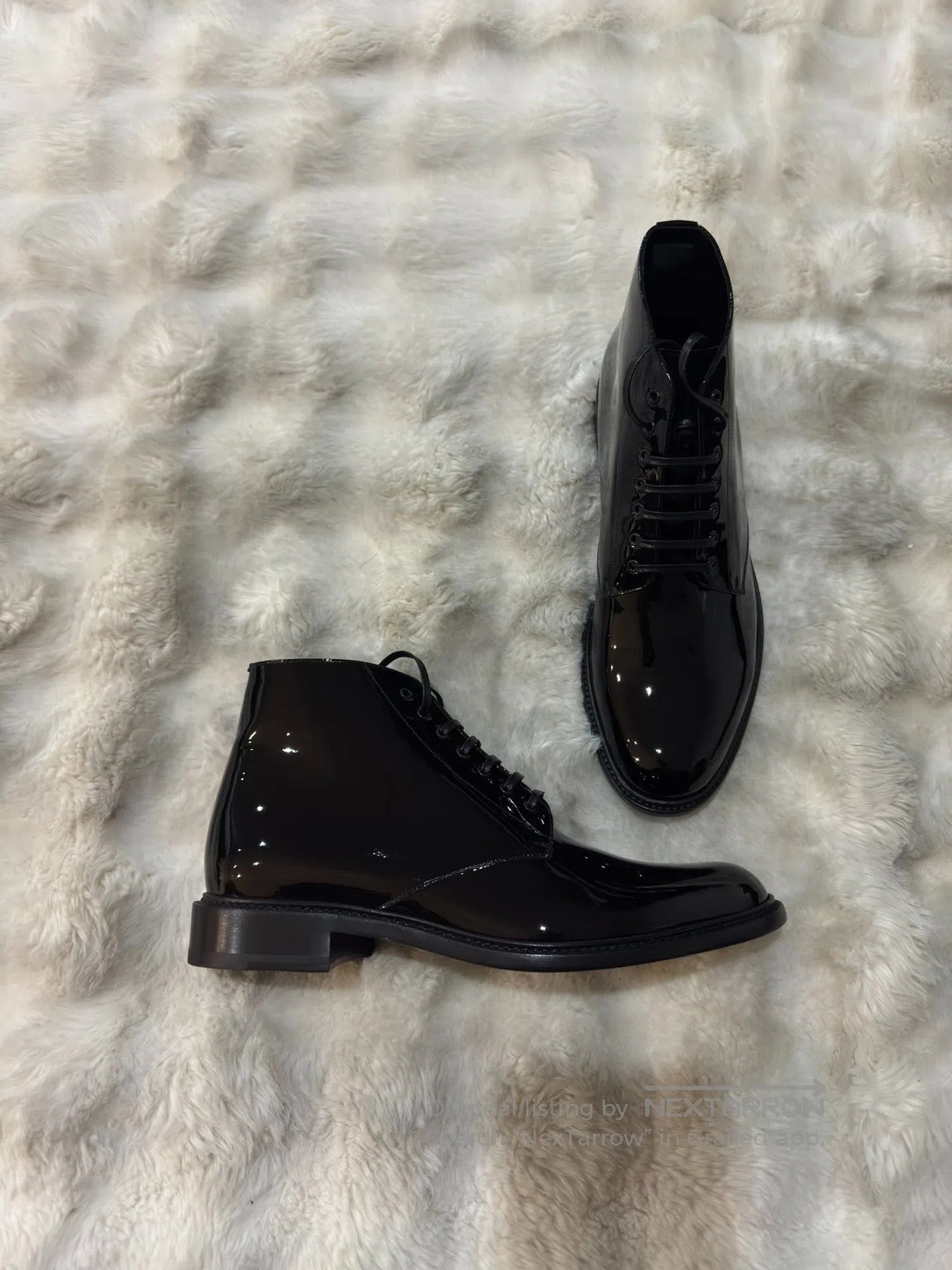 Saint Laurent Paris Saint Laurent Paris Men's Laced Boots| Size US 11 / EU 44 - 1 Thumbnail