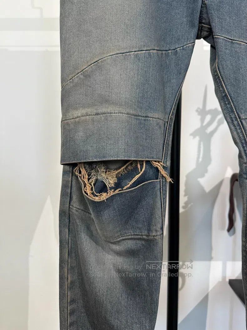 Julius Julius size S Knee Destroyed Washed Denim Pants Size US 27 - 7 Thumbnail