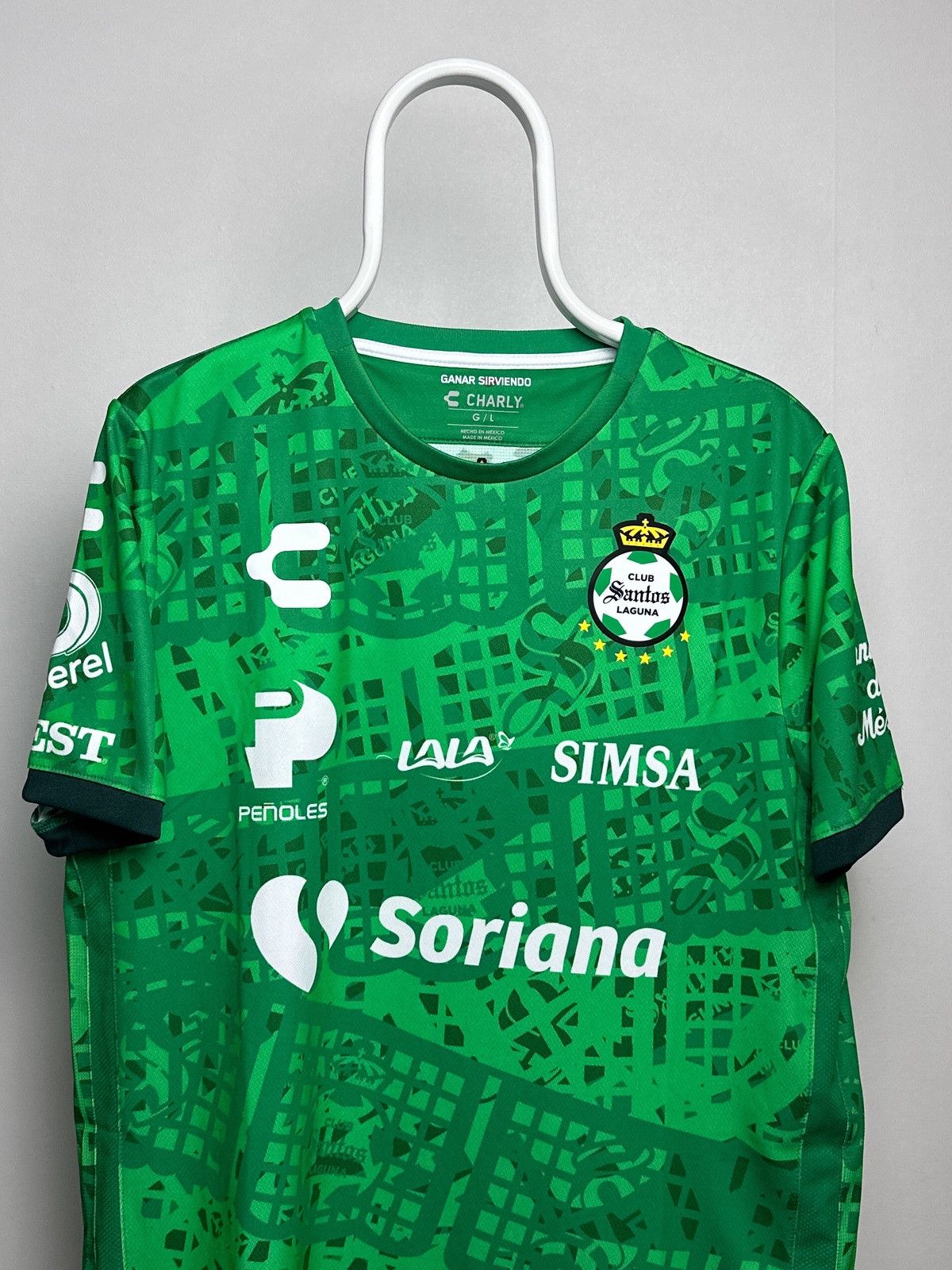 Other Santos Laguna 2020/2021 Third Soccer Jersey Charly Size L Size US L / EU 52-54 / 3 - 2 Thumbnail