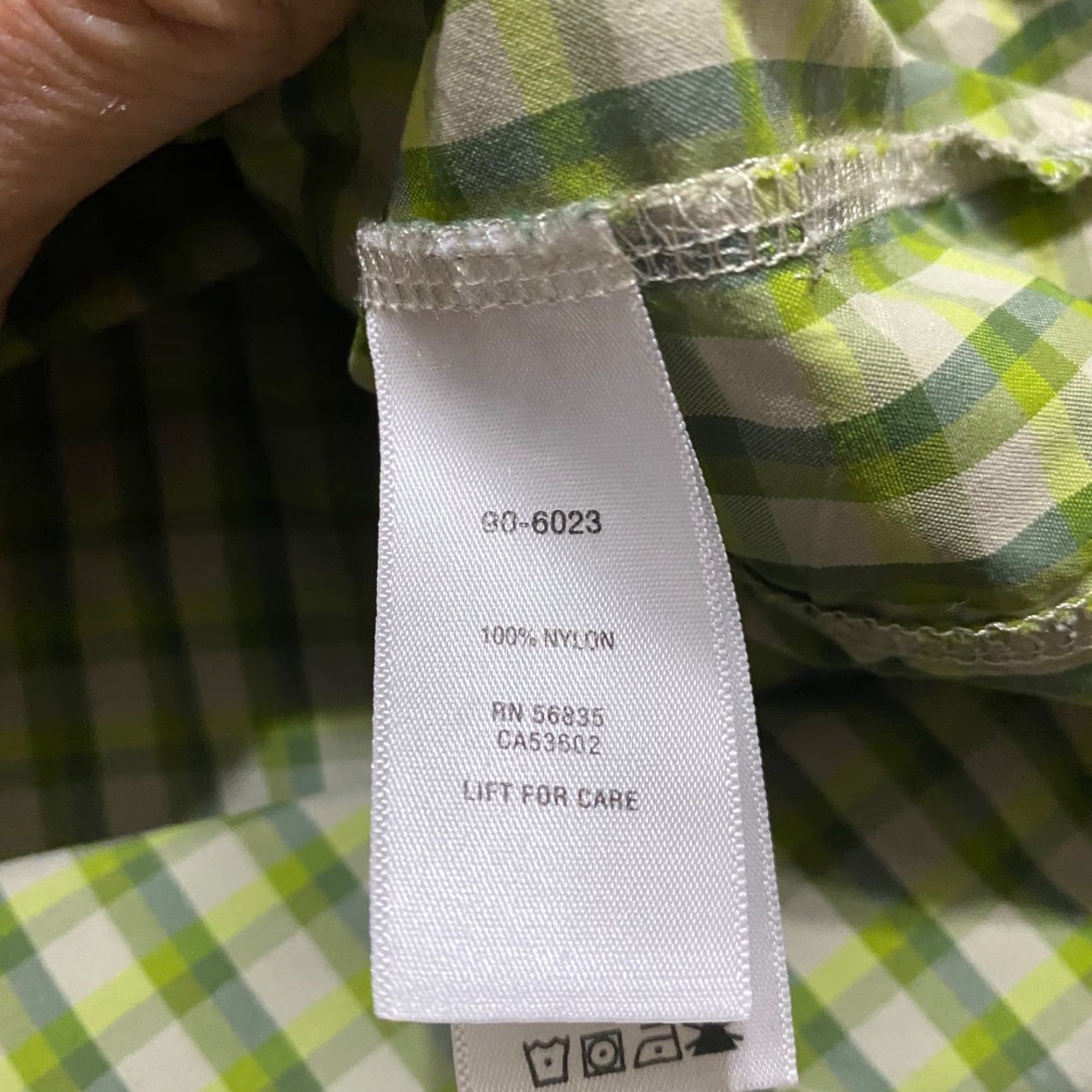 Vintage Cabela's Mens Large Shirt Green Plaid Short Sleeve Button-Front Outdoor Hiking Size US L / EU 52-54 / 3 - 4 Thumbnail