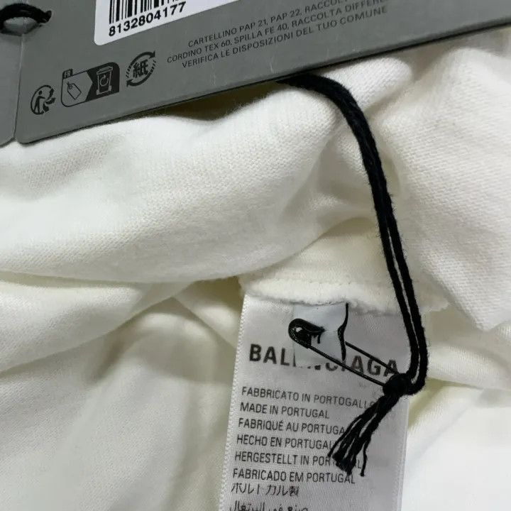 Balenciaga Balenciaga Balenciaga Logo Print Short Sleeve TShirt -2507 Size US M / EU 48-50 / 2 - 4 Thumbnail