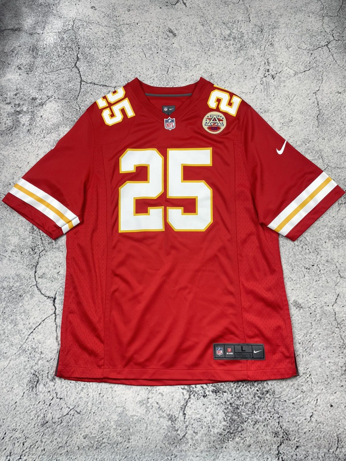 Nike Nike L Kansas City Chiefs #25 Jamaal Charles NFL Jersey Red Size US L / EU 52-54 / 3 - 1 Thumbnail
