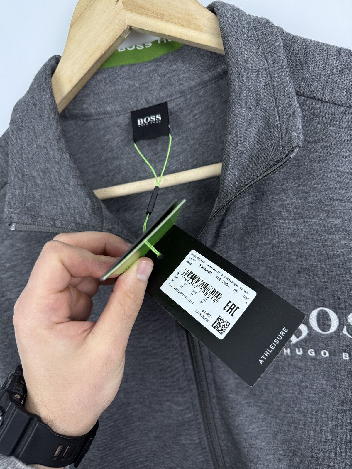Hugo Boss 🇩🇪 NEW❗️BOSS Hugo Boss Athleisure Track Zip Jacket NWT Classic Size US M / EU 48-50 / 2 - 8 Thumbnail