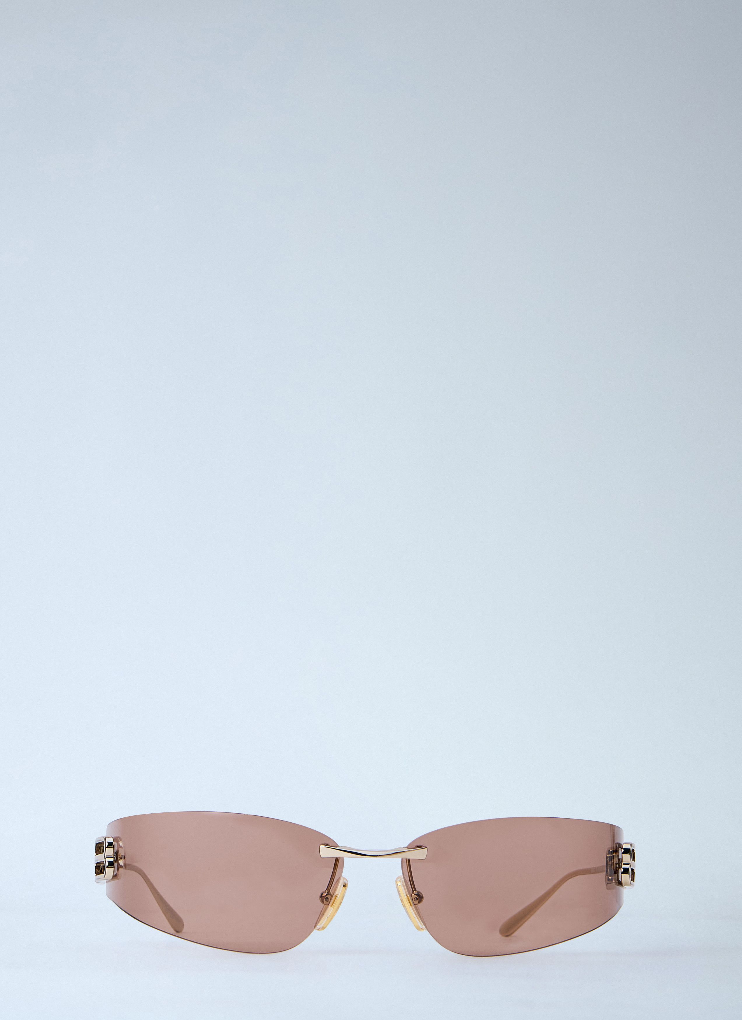 Balenciaga Gossip Rimless Logo Sunglasses Size ONE SIZE - 1 Thumbnail