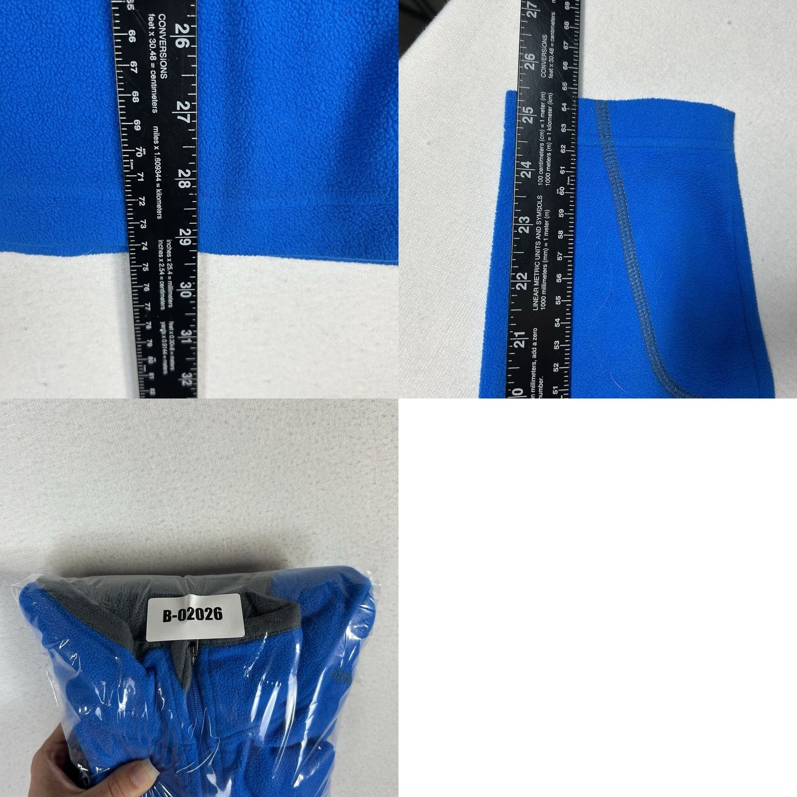 Vintage Columbia Sweatshirt 1/4 Zip Fleece Pullover Men M Long Sleeve Hiking Top Blue Size US M / EU 48-50 / 2 - 8 Thumbnail