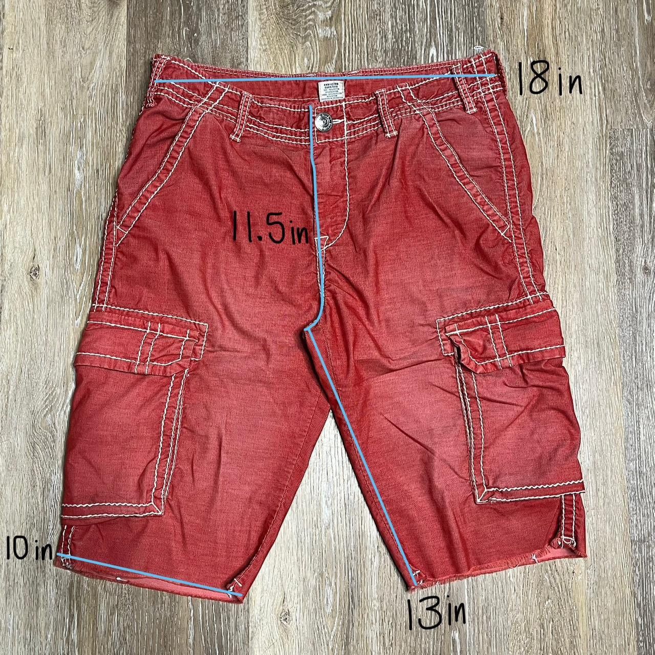 True Religion × Vintage baggy 00s true religion cargos Size US 34 / EU 50 - 3 Thumbnail