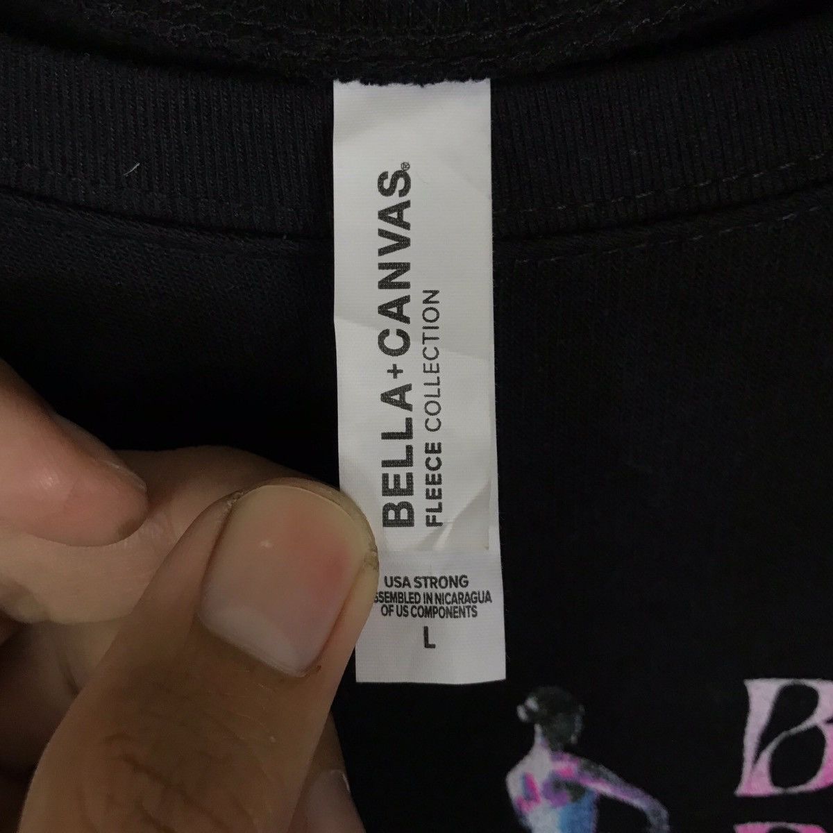 Vintage Vintage Bella + Canvas Birds of Paradise Pullover Jumper Size L / US 10 / IT 46 - 7 Thumbnail