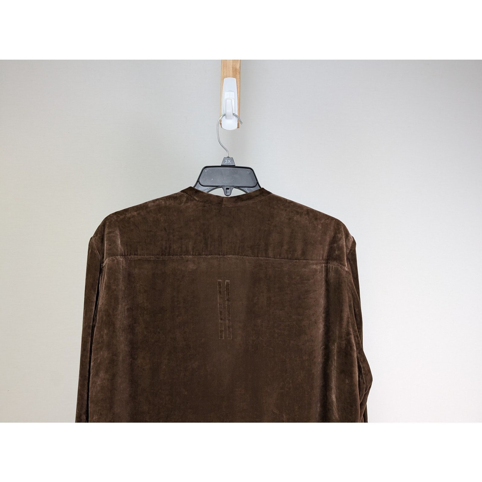 Rick Owens o1rshd1 Fog Pocket Secret Larry Cardigan Sweater in Brown Size US M / EU 48-50 / 2 - 14 Thumbnail