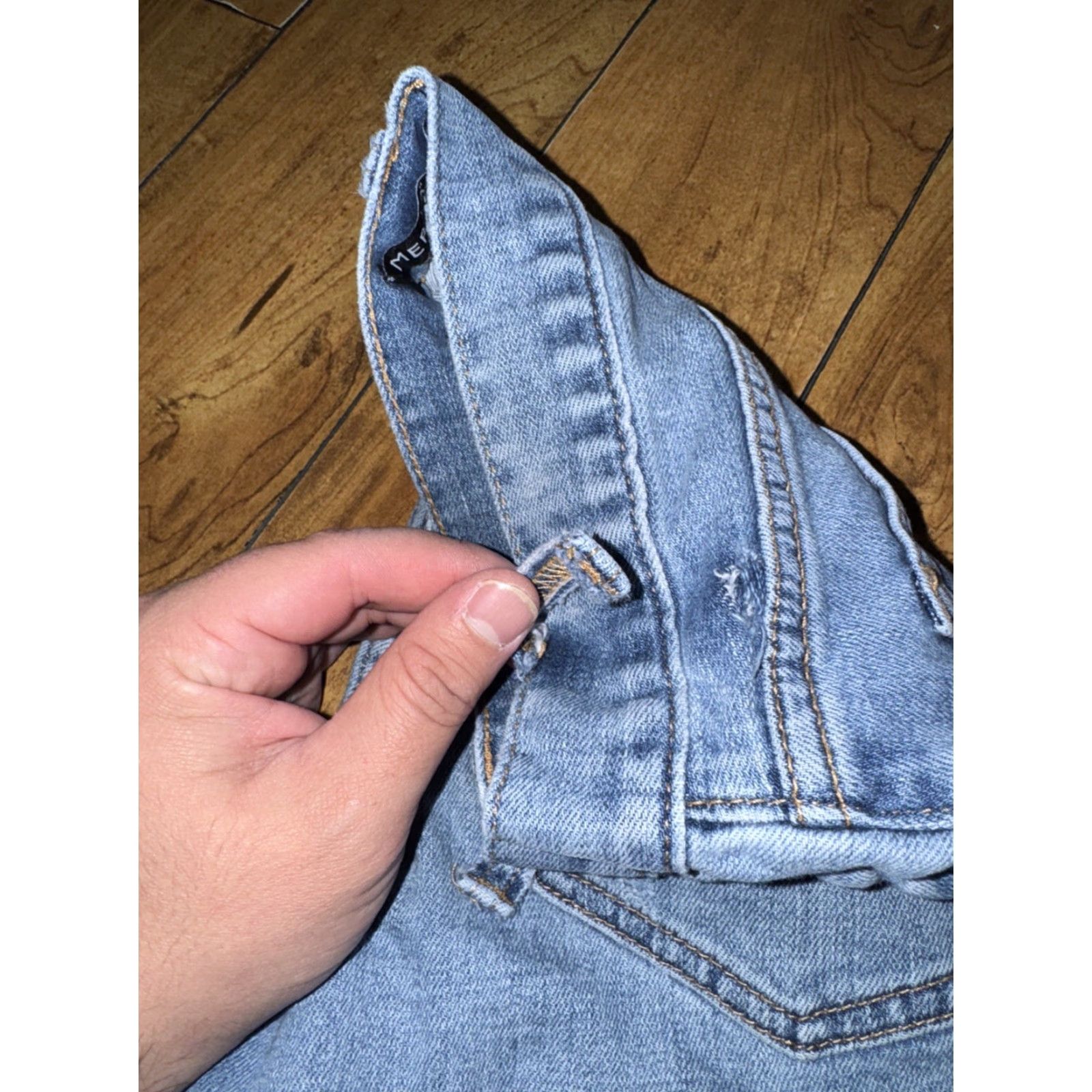 J.Crew J.Crew Jeans Denim Light Blue 30x27 Regular Mens Skinny Size US 30 / EU 46 - 4 Thumbnail
