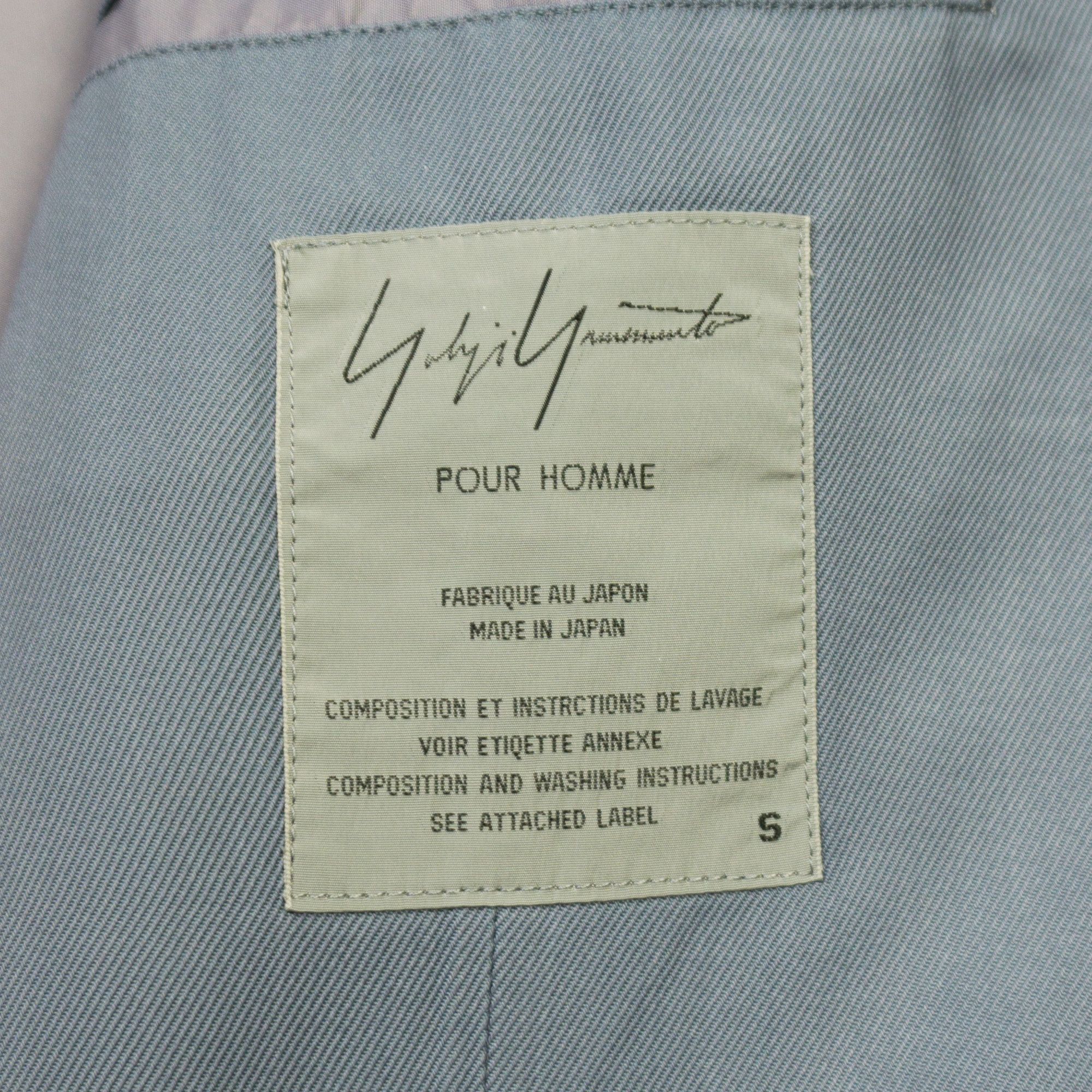 Yohji Yamamoto Yohji Yamamoto Pour Homme 80's Blazer Size US L / EU 52-54 / 3 - 5 Thumbnail