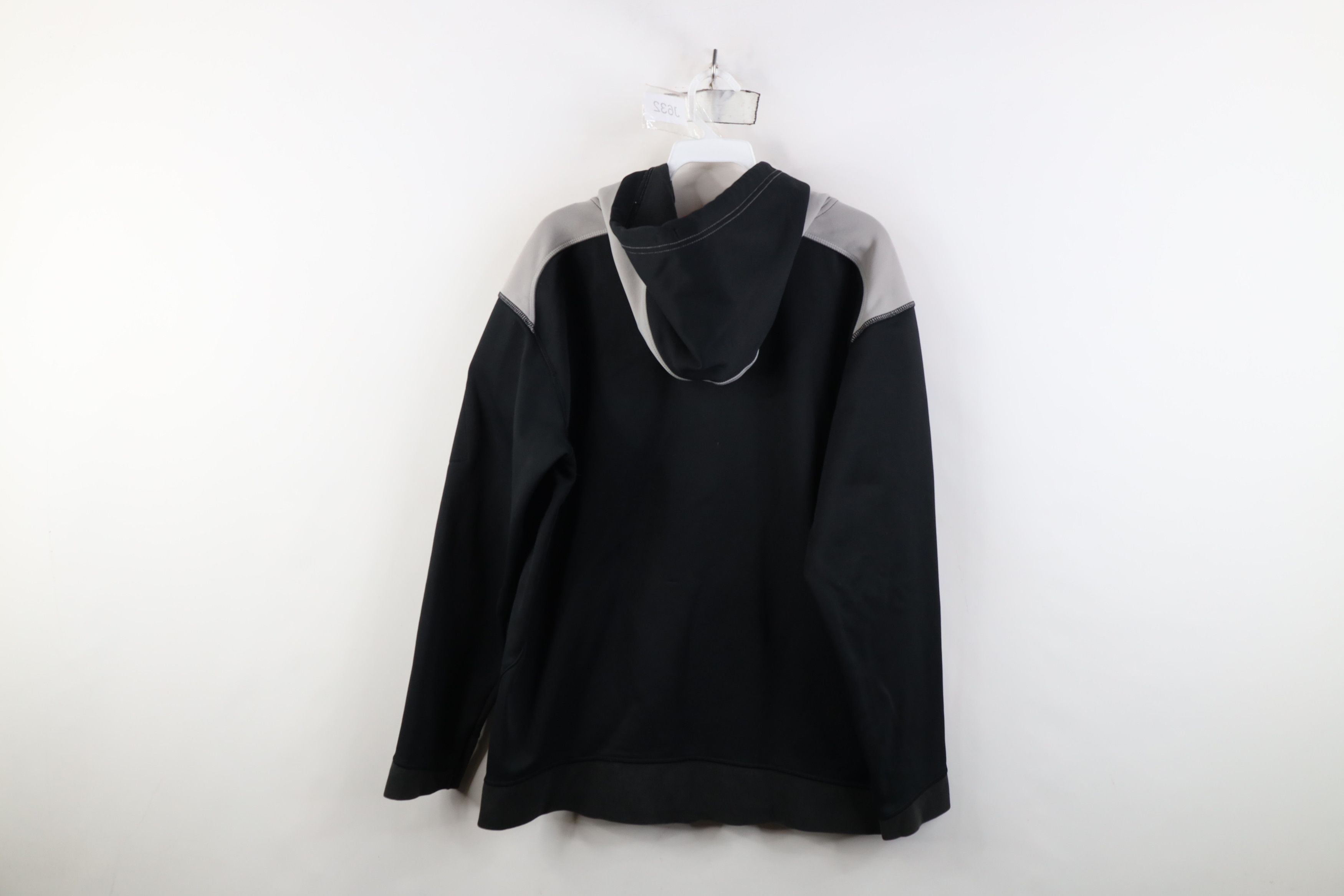 Nike Vintage Nike Scott Mini Swoosh Detroit Lacrosse Hoodie Black Size US M / EU 48-50 / 2 - 11 Thumbnail