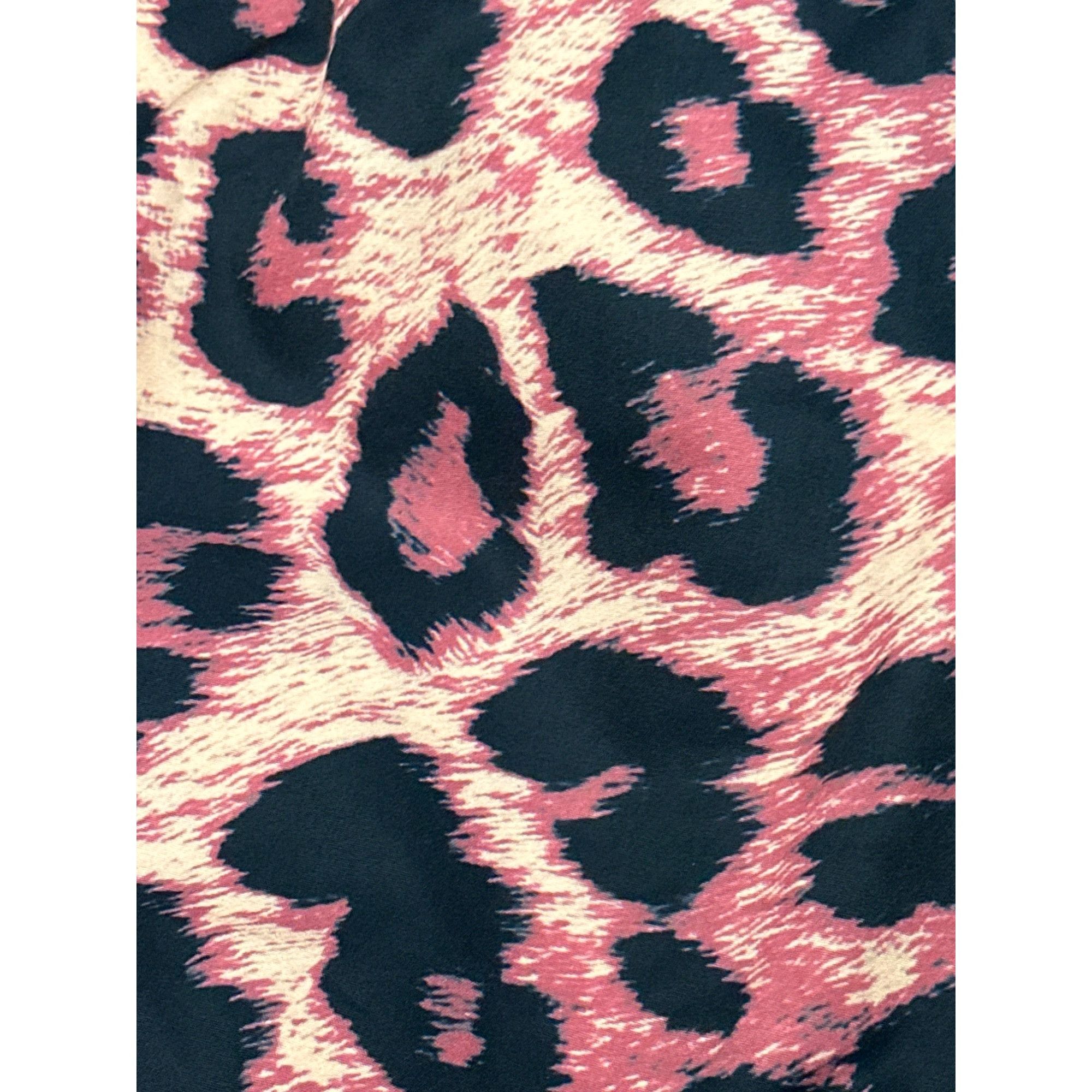 Other CCC Half Leopard Half Black Block Mini Shirt Dress Size 3XL Size 3XL / US 20-22 - 8 Thumbnail