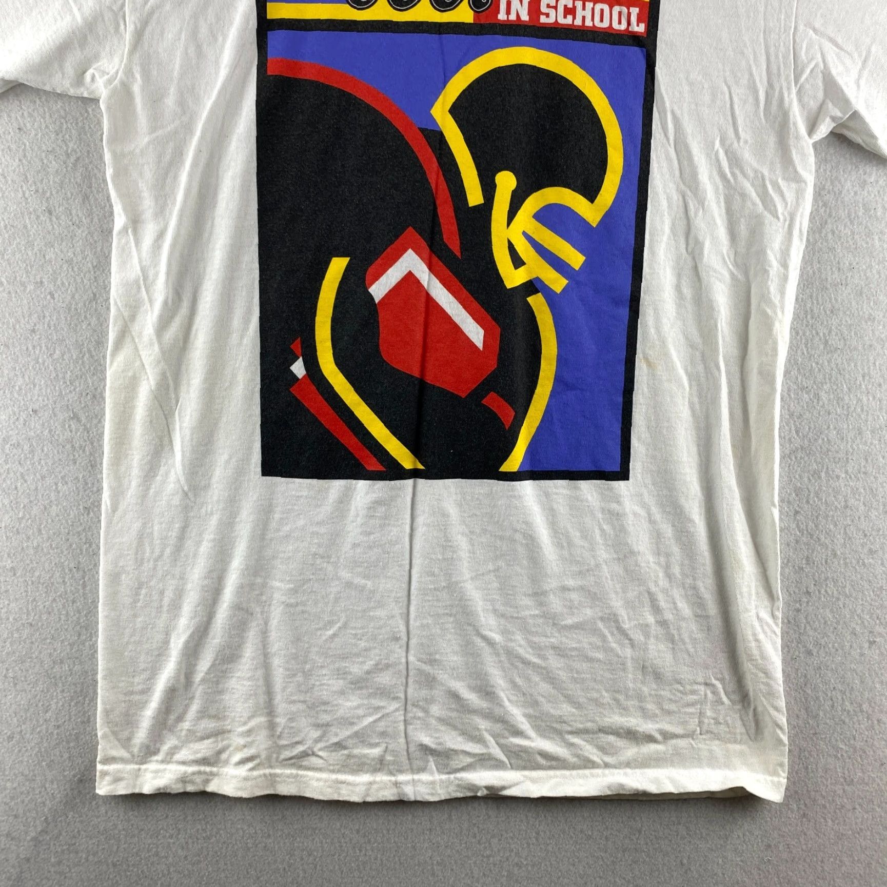 Vintage VINTAGE Majestic Shirt Mens M White Football Graphic Print Signed Player INC Size US M / EU 48-50 / 2 - 4 Thumbnail