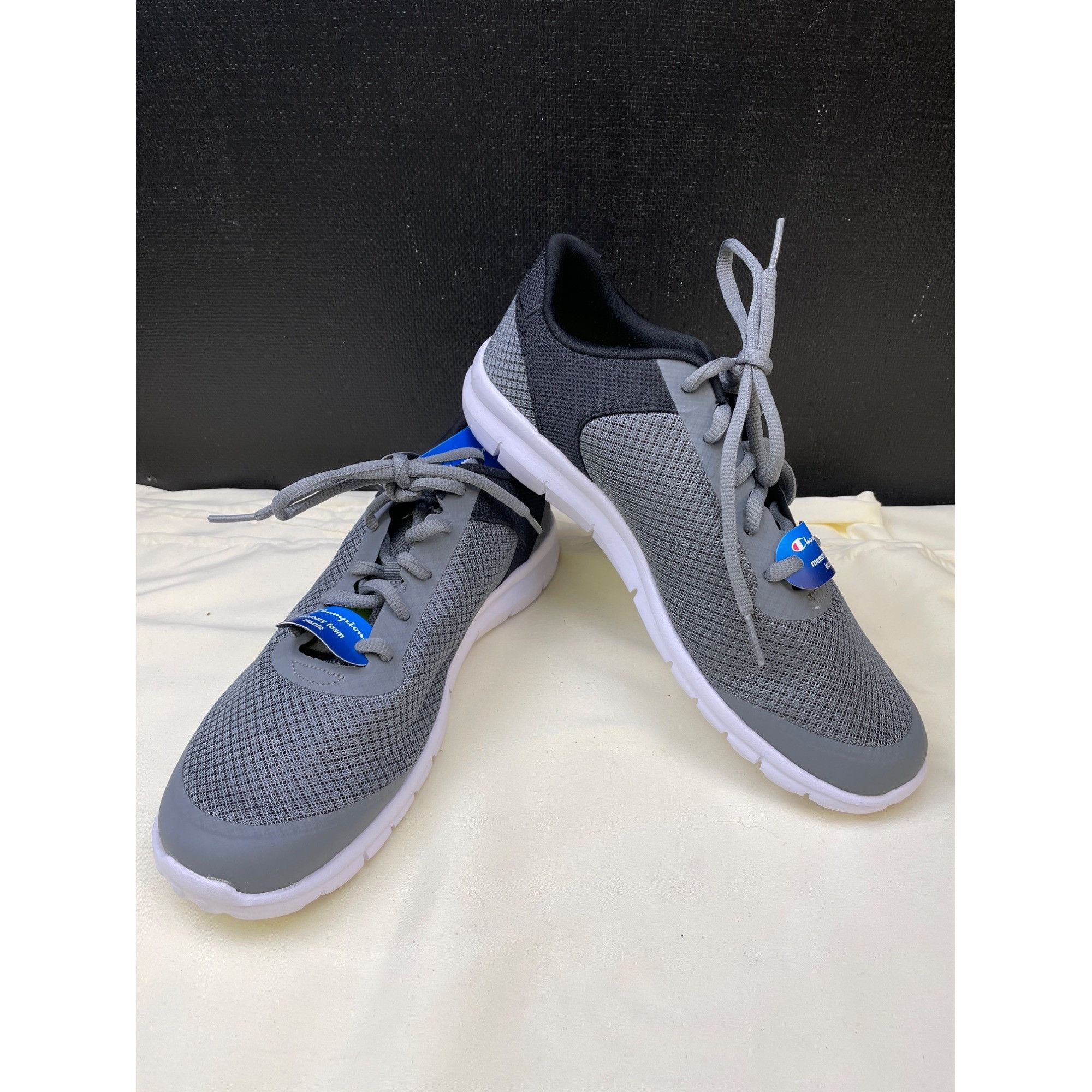 Champion sneakers mens grey clearance