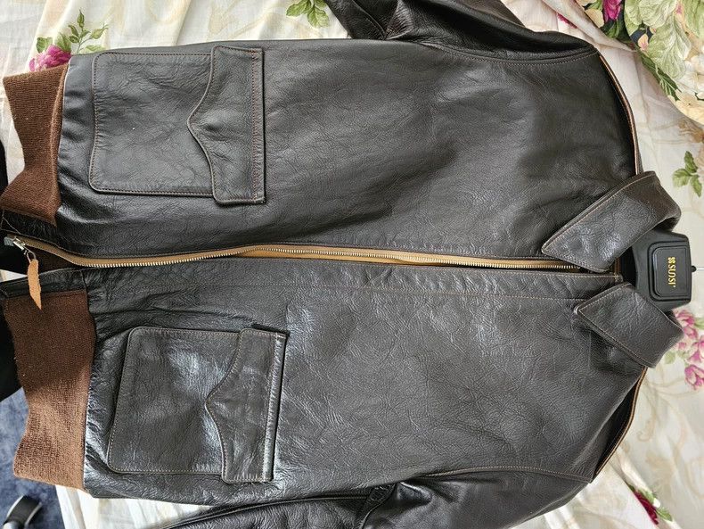 The Real McCoy's The Real McCoy's A2 horsehide leather jacket Size US L / EU 52-54 / 3 - 9 Thumbnail