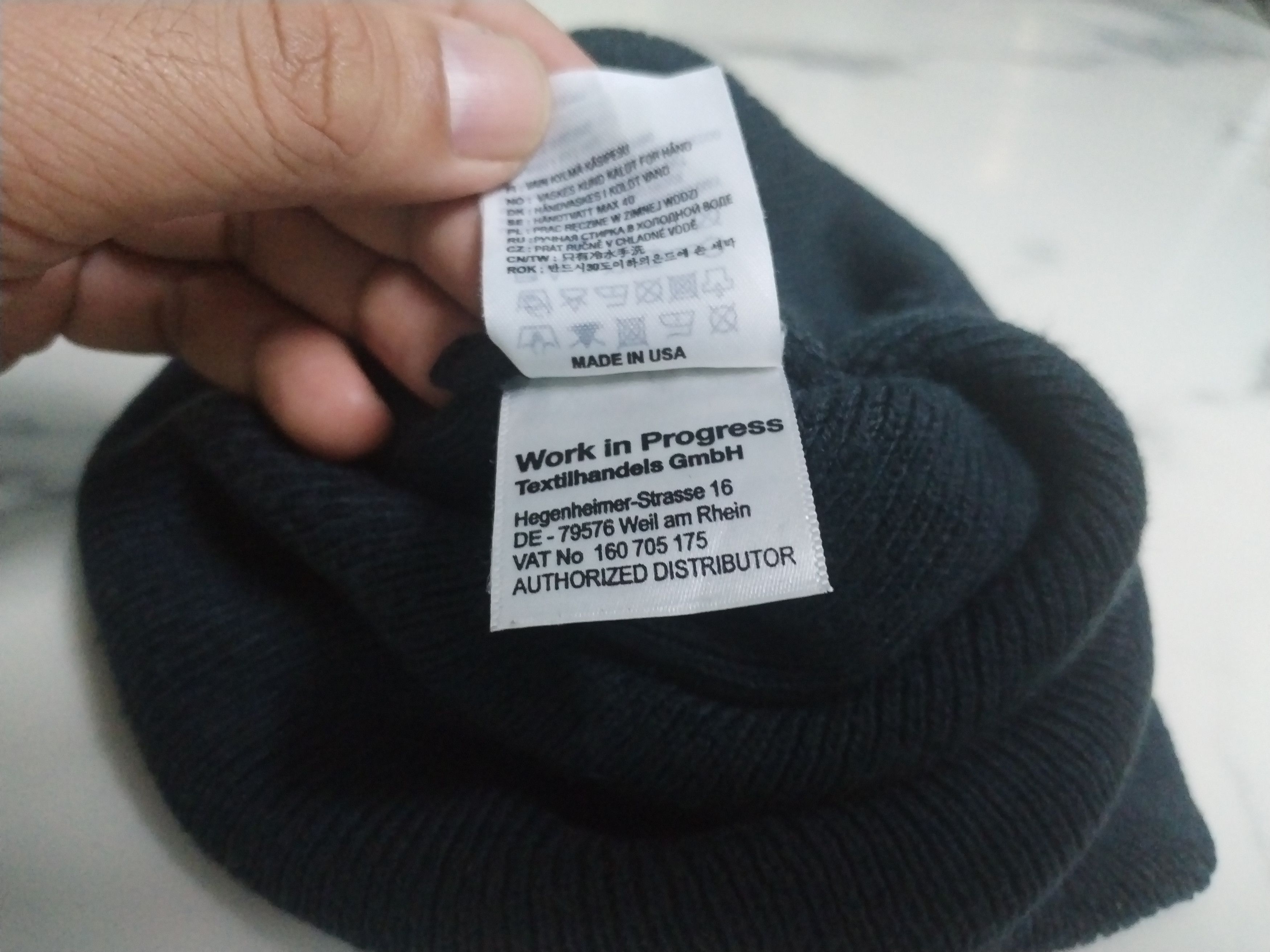 Carhartt × Carhartt Wip × Vintage BEANIE CARHARRT VERY RARE Size ONE SIZE - 4 Thumbnail