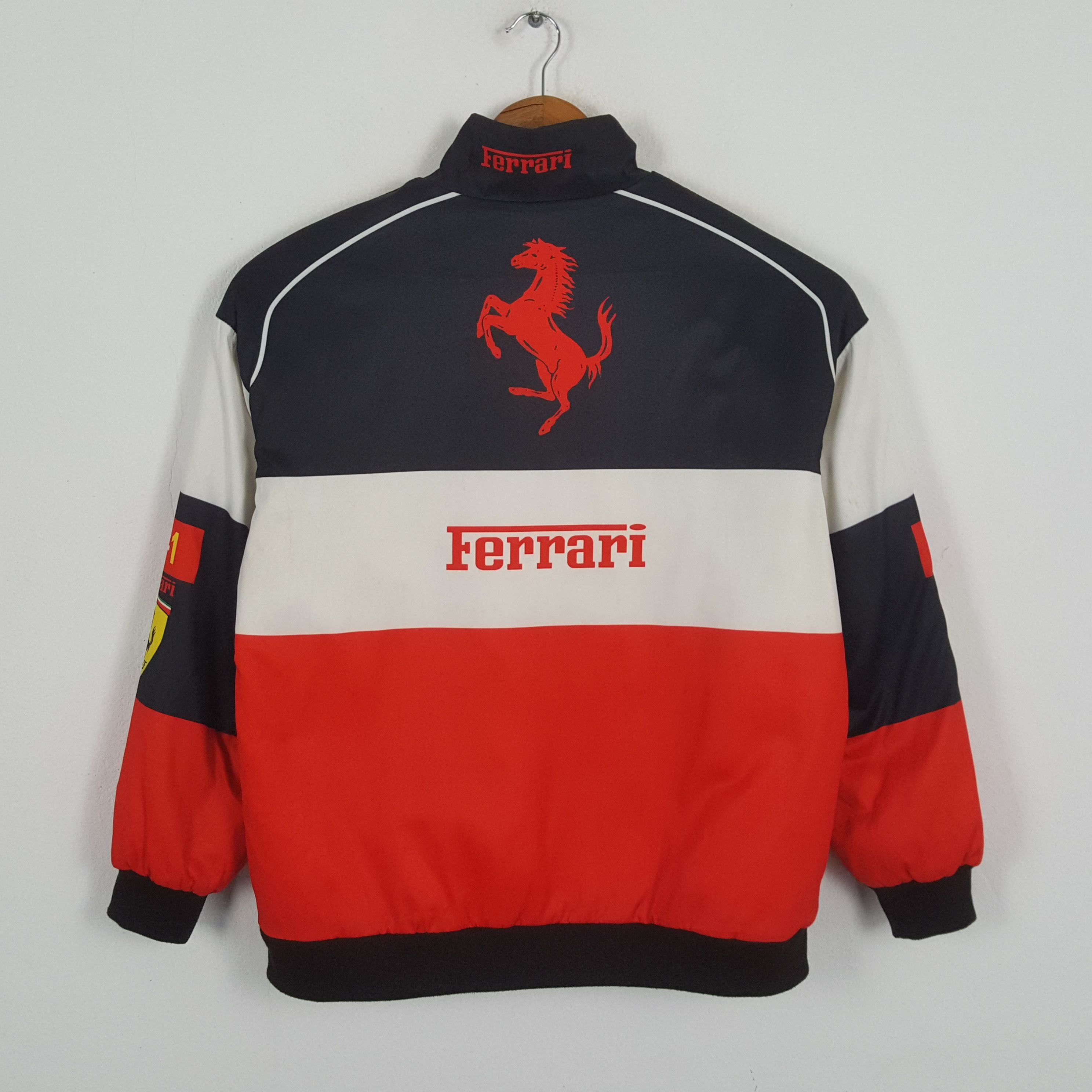 Ferrari × Puma × Vintage Vintage FERRARI PUMA SHELL Formula One Racing Team Jacket Size US L / EU 52-54 / 3 - 3 Thumbnail