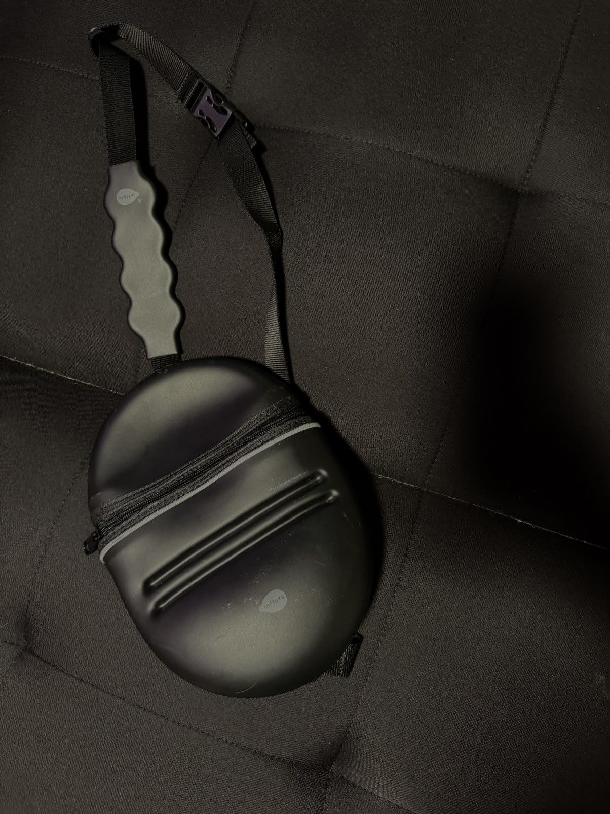 image of Craig Morrison Inflate Bag in Black, Men's