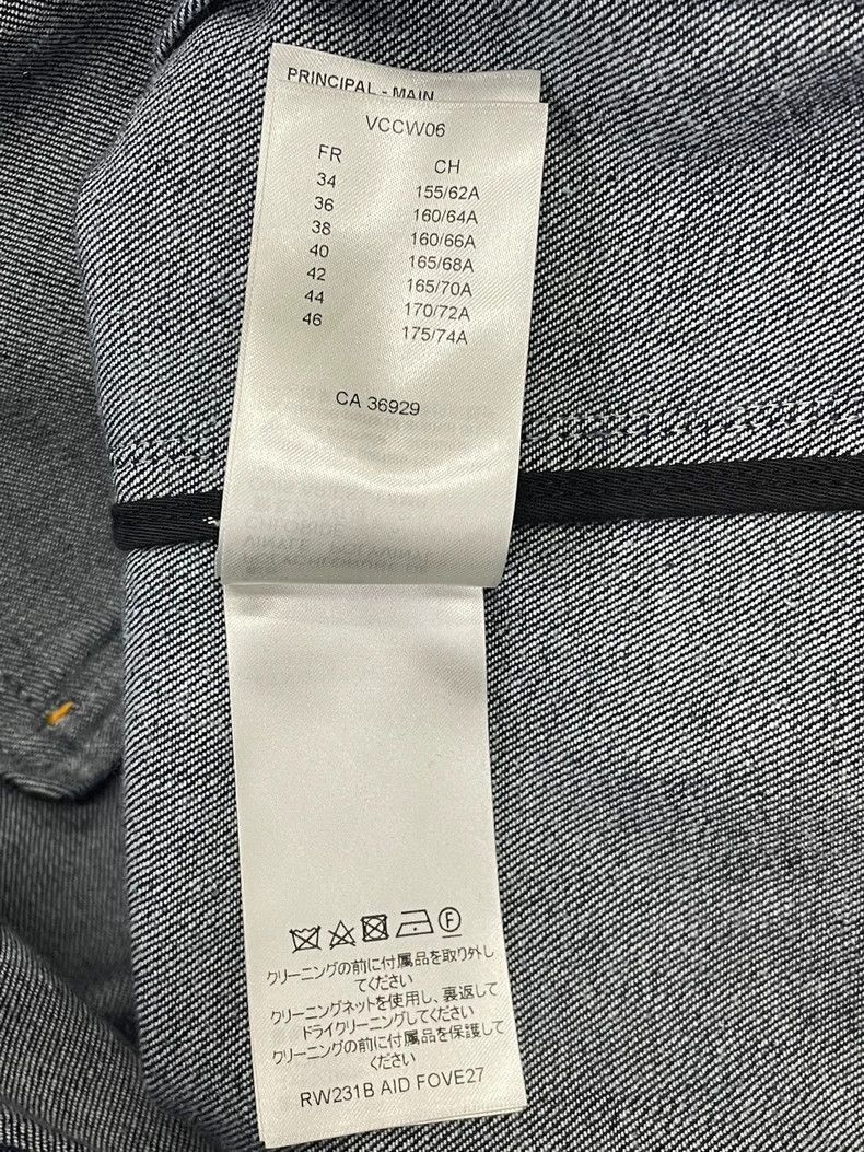 Louis Vuitton Louis Vuitton Leather blue denim jacket Size XXS / US 00 / IT 34 - 7 Thumbnail