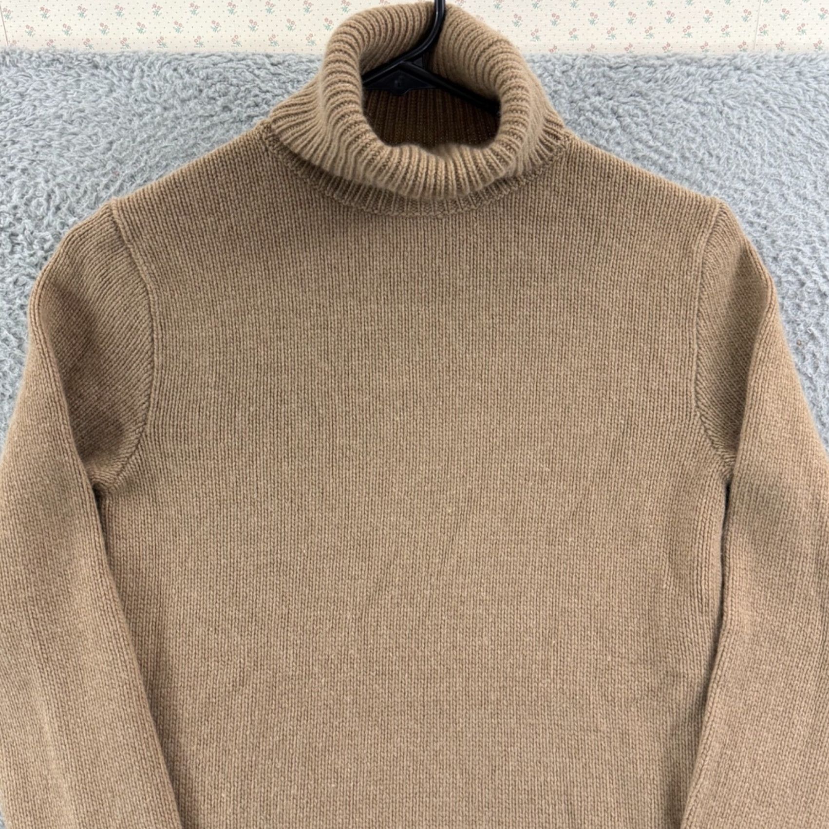 Ralph Lauren Ralph Lauren Sweater Womens Medium Brown Turtleneck Cashmere Wool Long Sleeve Size M / US 6-8 / IT 42-44 - 3 Thumbnail
