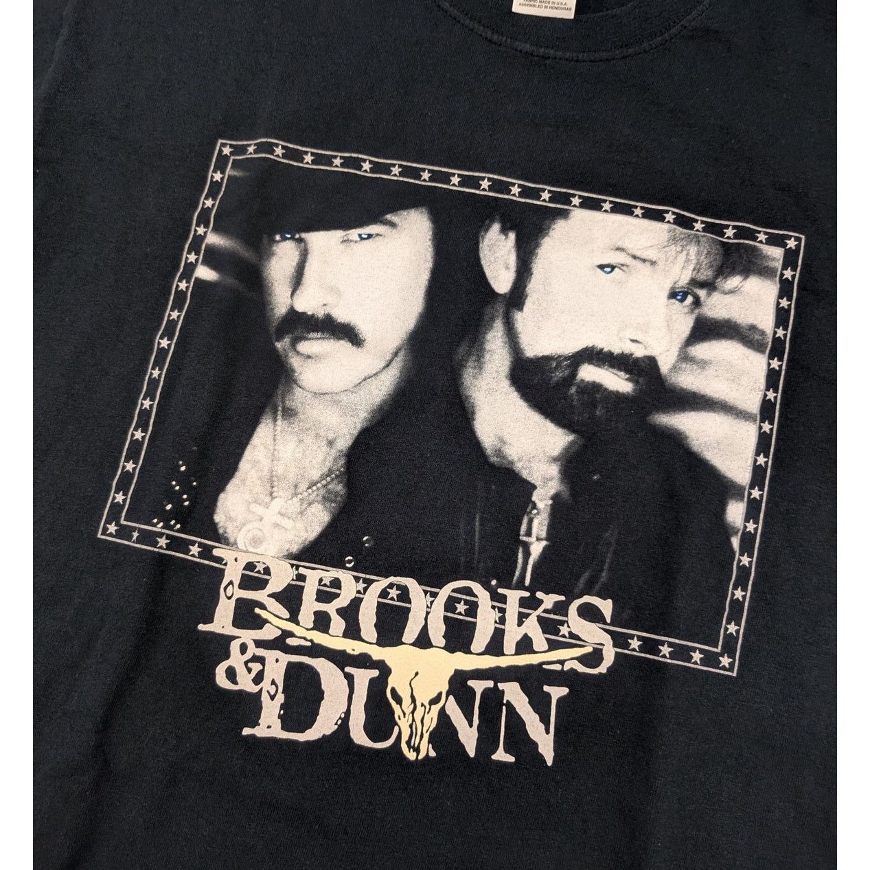 Anvil × Vintage 2001 Brooks & Dunn Neon Circus & Wild West Show Tour t-shirt Size US L / EU 52-54 / 3 - 2 Thumbnail