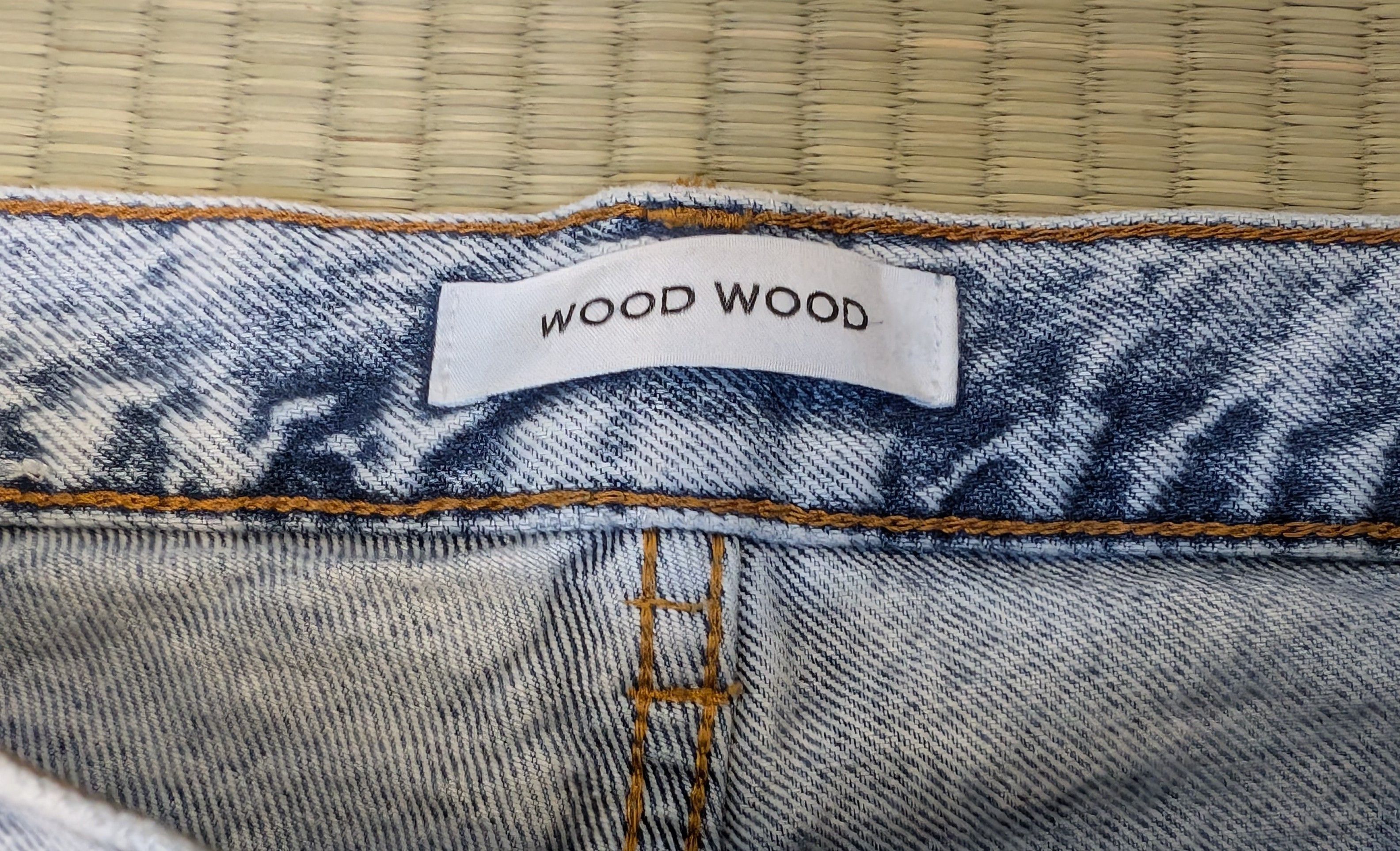 Wood Wood Wood Wood Al Rigid Straight Leg Jeans in Heavy Wash Size US 31 - 3 Thumbnail