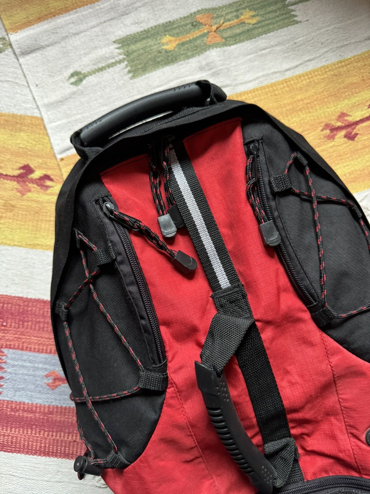 Vintage Vintage 90’s Yokohama Motors Tactical Japanese y2k Backpack Size ONE SIZE - 3 Thumbnail