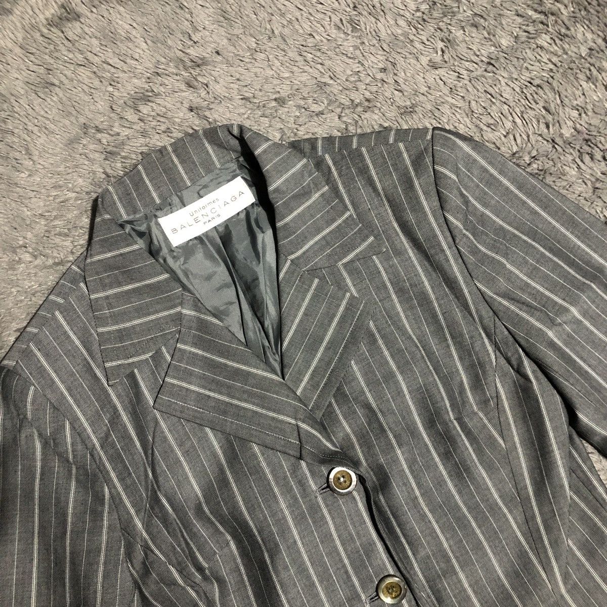 Balenciaga × Designer × Vintage ⚡️offer⚡️BALENCIAGA UNIFORMES BLAZER Size S / US 4 / IT 40 - 6 Thumbnail