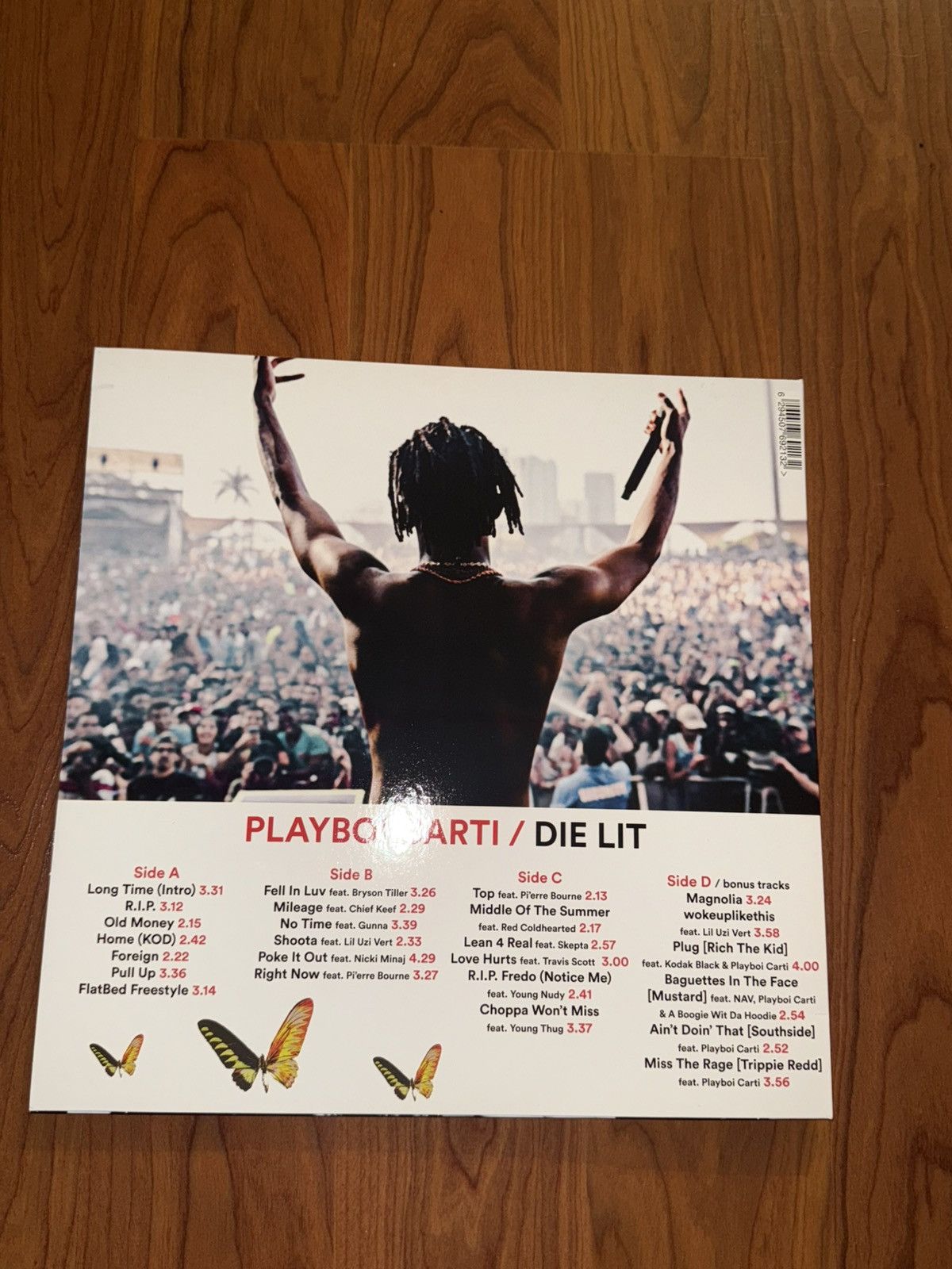 Playboi Carti Playboi Carti Die Lit Vinyl (Unofficial Pressing) Size US XS / EU 42 / 0 - 2 Thumbnail
