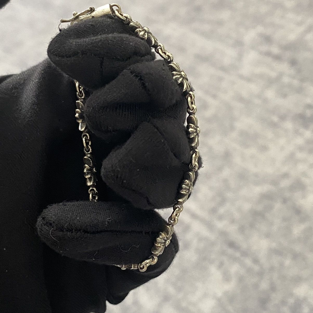 Chrome Hearts CHROME HEARTS Silver Tiny E Bracelet Size ONE SIZE - 16 Thumbnail