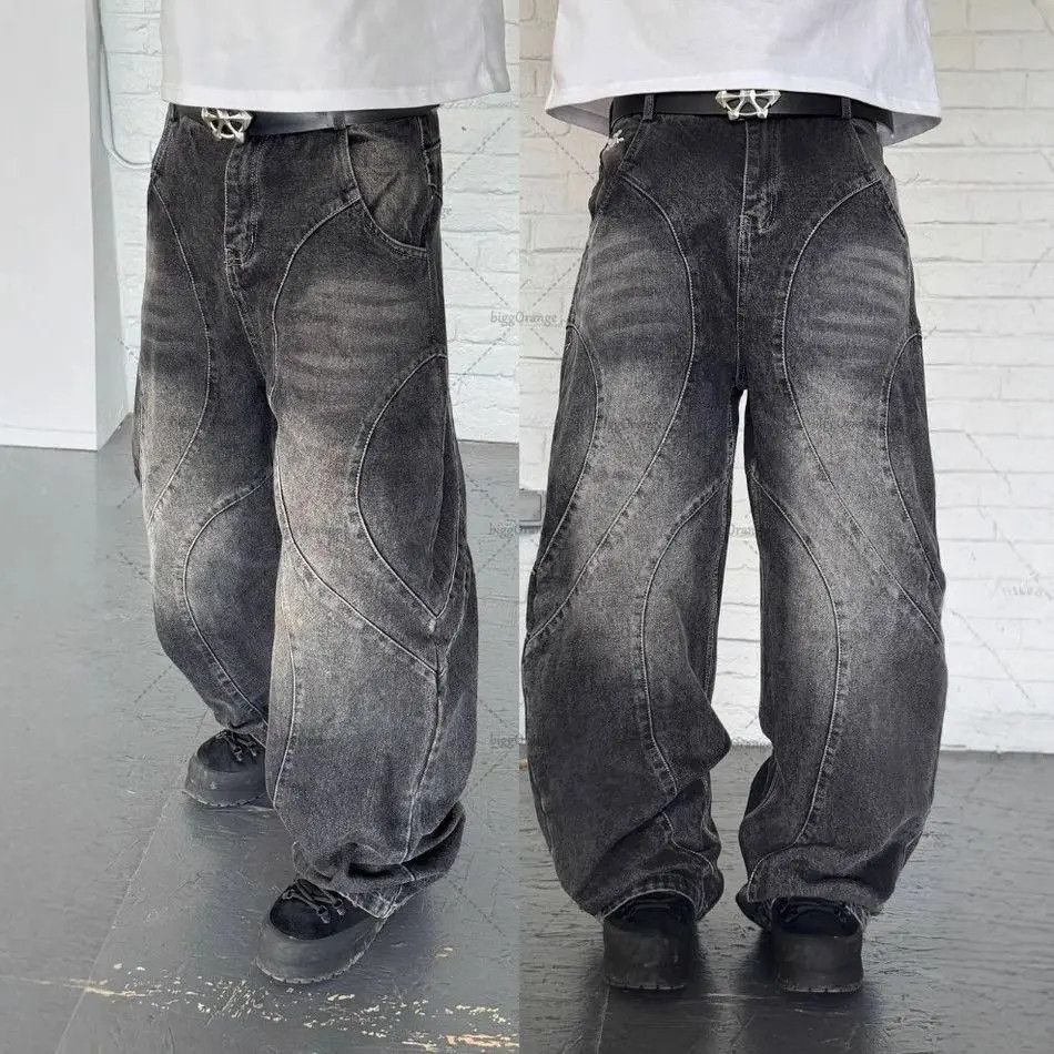 Japanese Brand Vintage loose straight leg wide leg y2k jeans Size US 32 / EU 48 - 2 Thumbnail