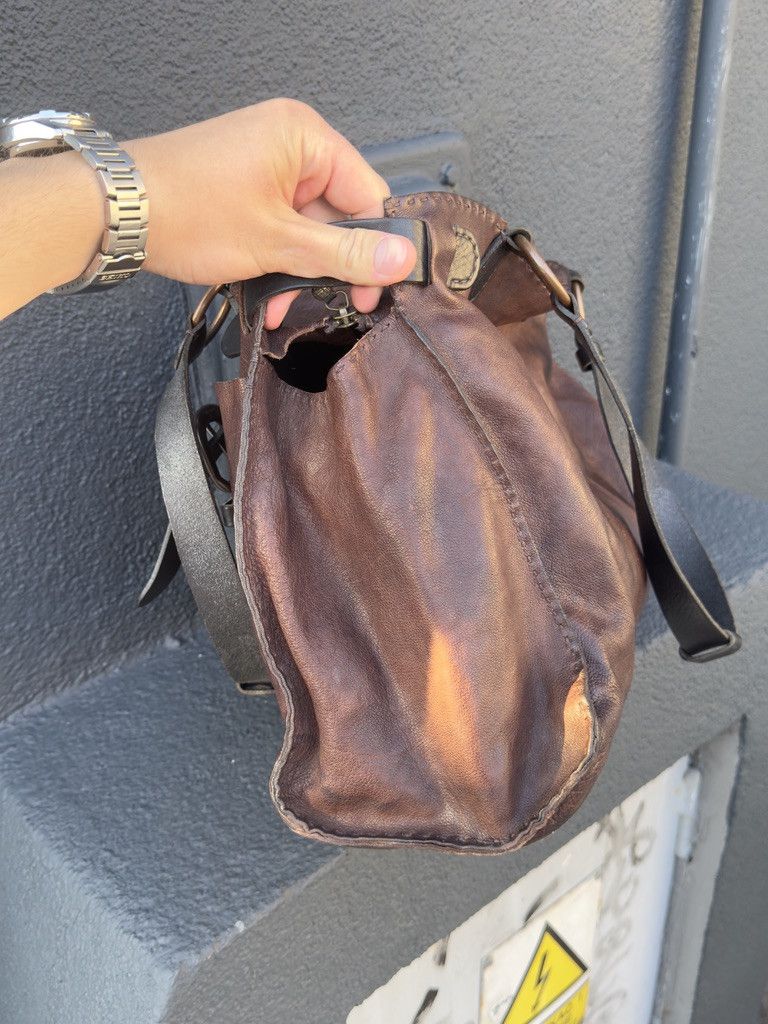 HENRY BEGUELIN × Vintage Henry Beguelin Handbag Purse Brown Leather Size ONE SIZE - 10 Thumbnail