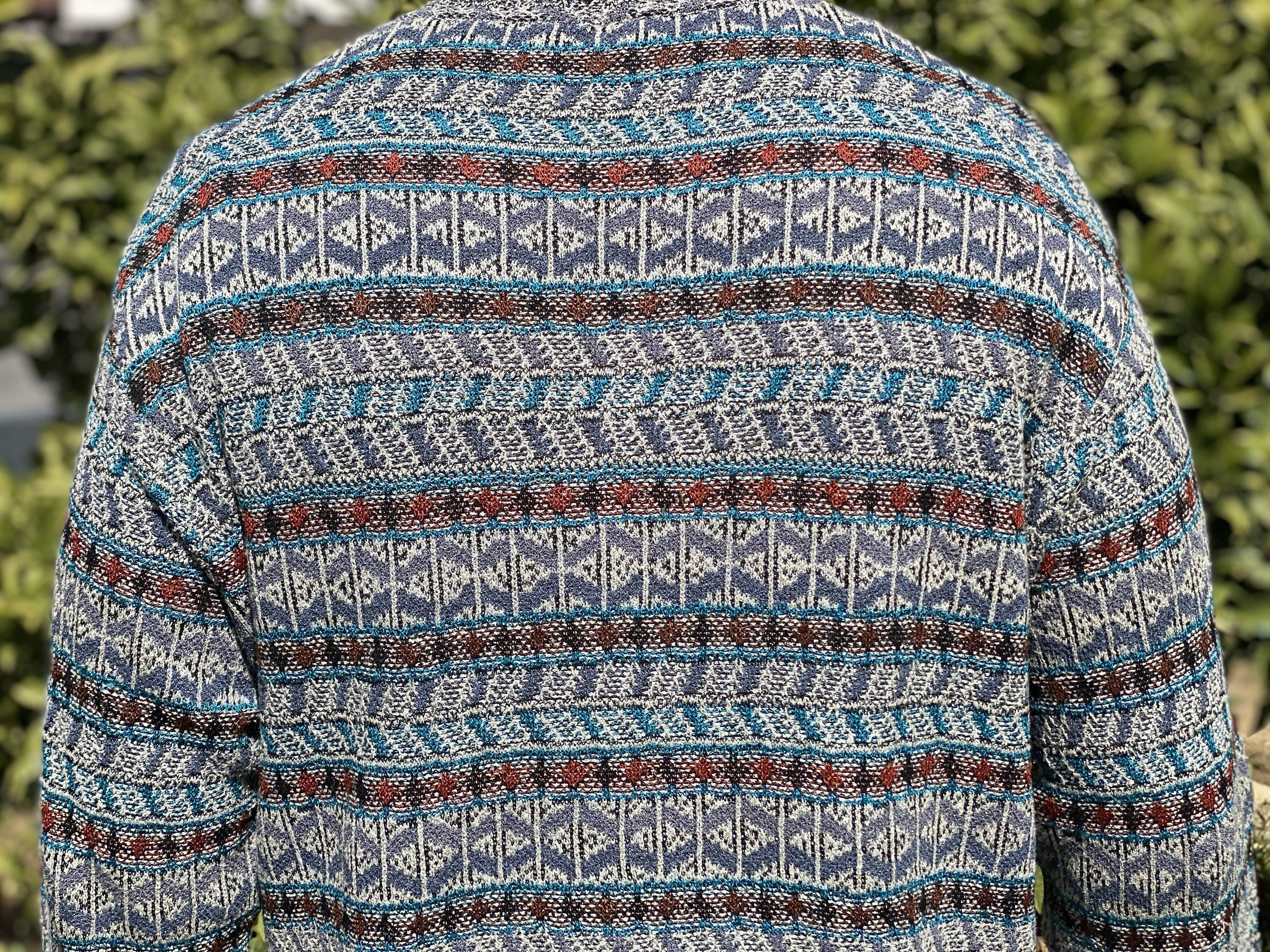Missoni Missoni 3D Knit Pullover Geometr Retro Size 48 M Jeresy Size US M / EU 48-50 / 2 - 9 Thumbnail