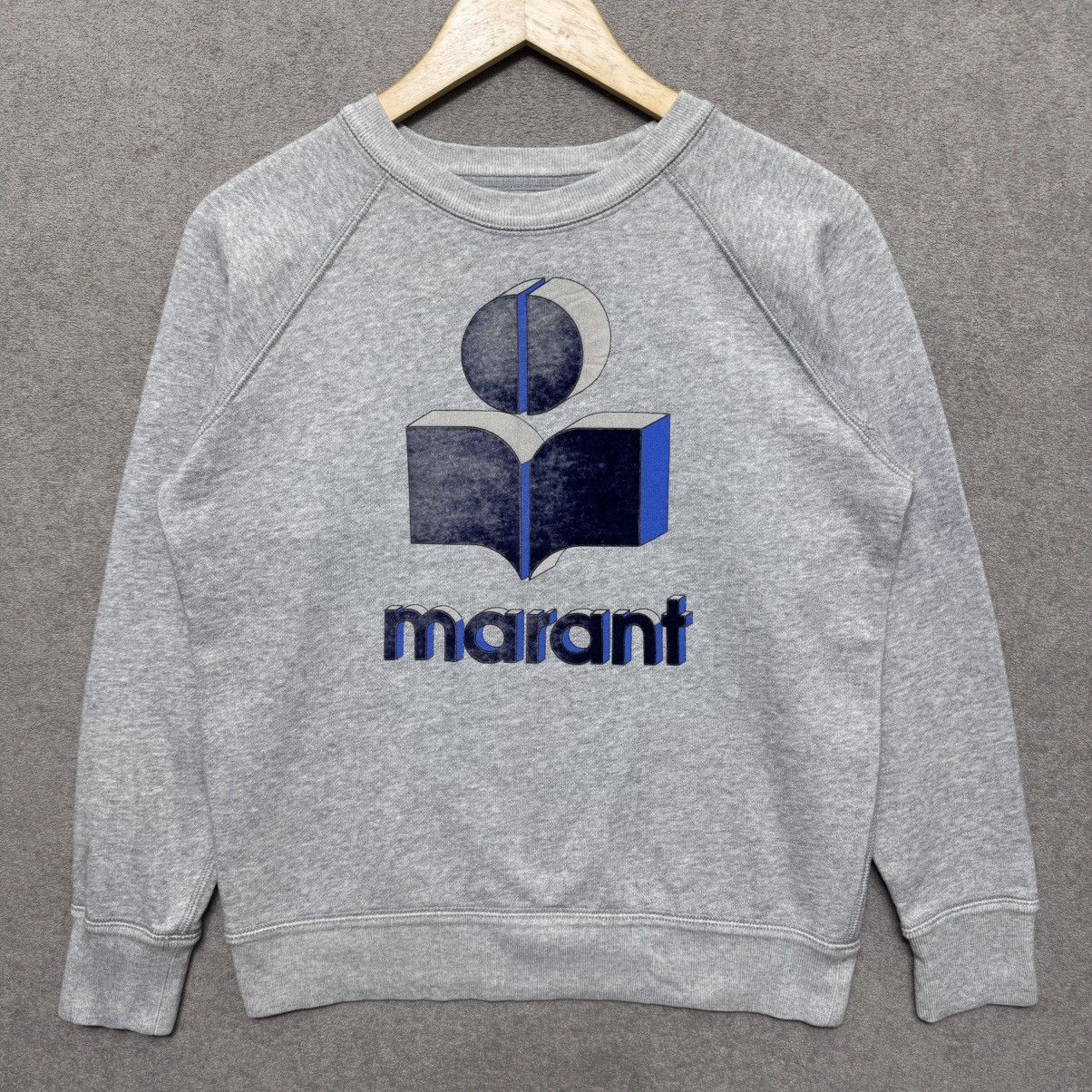 Isabel Marant Etoile Isabel Marant Etoile Big Logo Sweatshirt Size S / US 4 / IT 40 - 1 Thumbnail