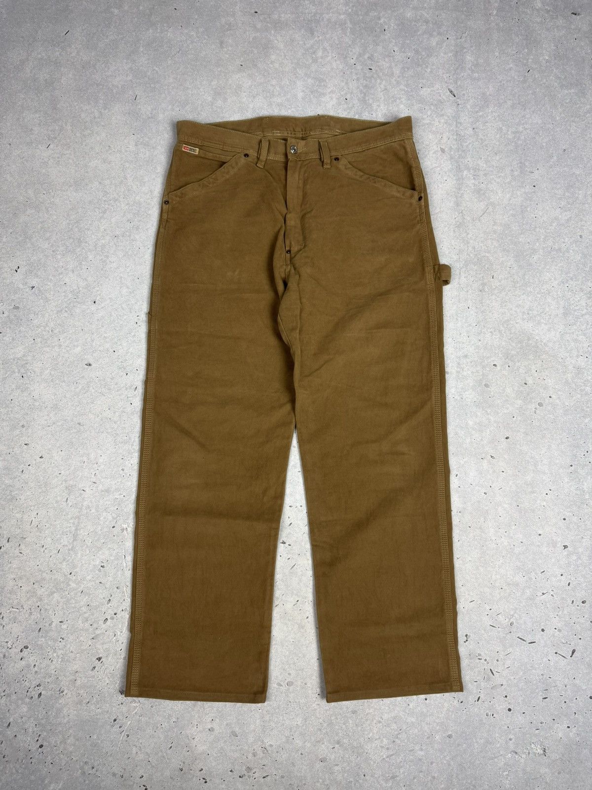 Diesel Vintage Diesel Carpenter Flared Pants Avant Garde Y2K Size US 32 / EU 48 - 2 Thumbnail