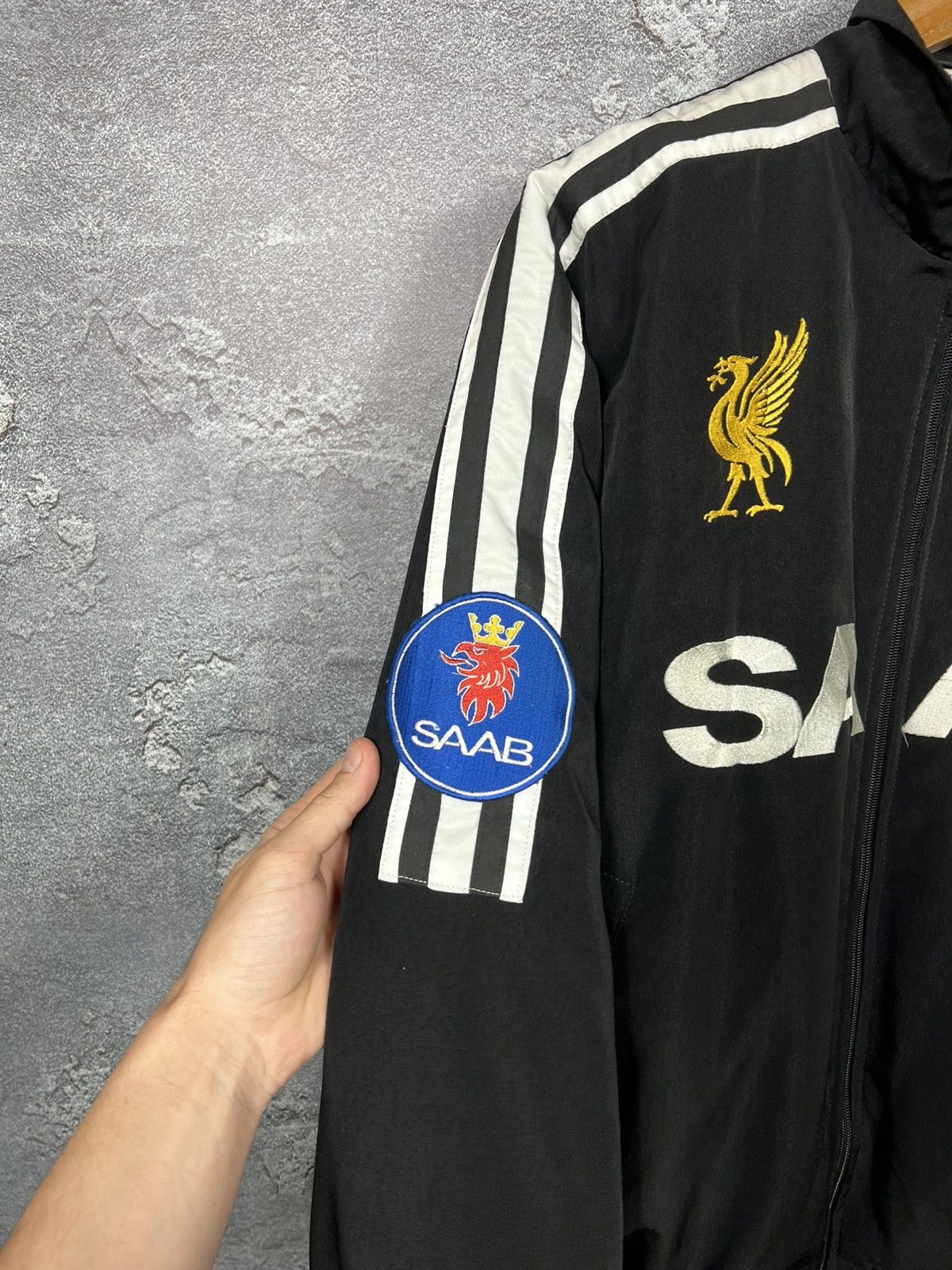 Vintage Vintage Liverpool SAAB Racing Jacket Bomber Size US M / EU 48-50 / 2 - 3 Thumbnail