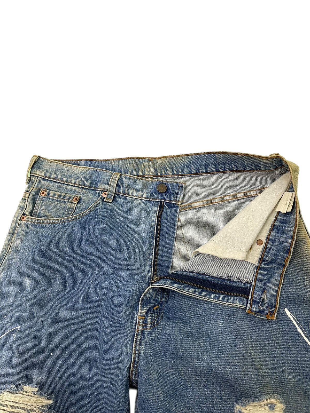 Levi's Vintage Clothing Vtg 1995 Levi’s 515 USA Faded Distress Loose 3🟦8 Size US 36 / EU 52 - 8 Thumbnail