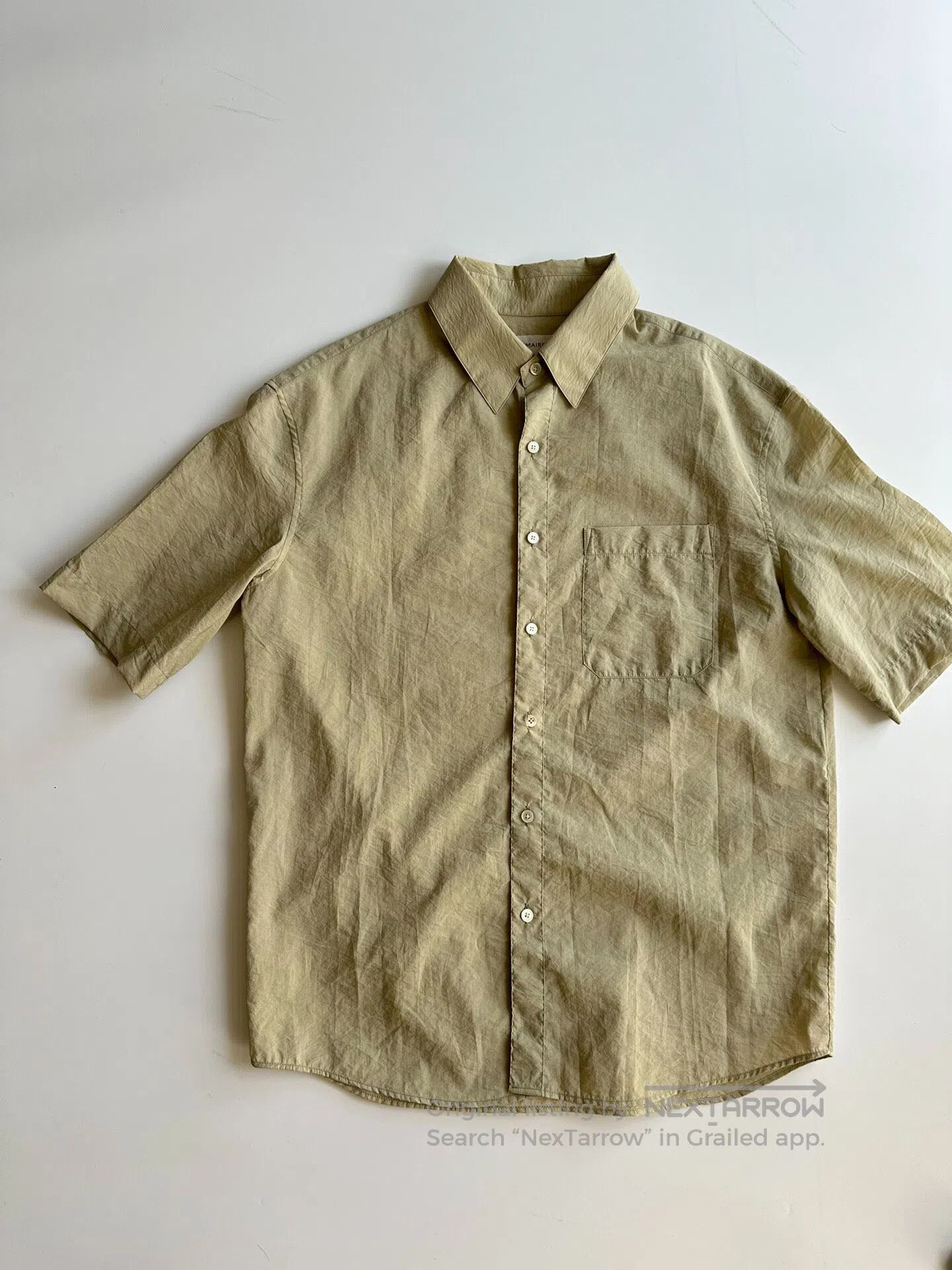 Lemaire LEMAIRE 22SS Short-sleeved shirt| Size US S / EU 44-46 / 1 - 1 Thumbnail