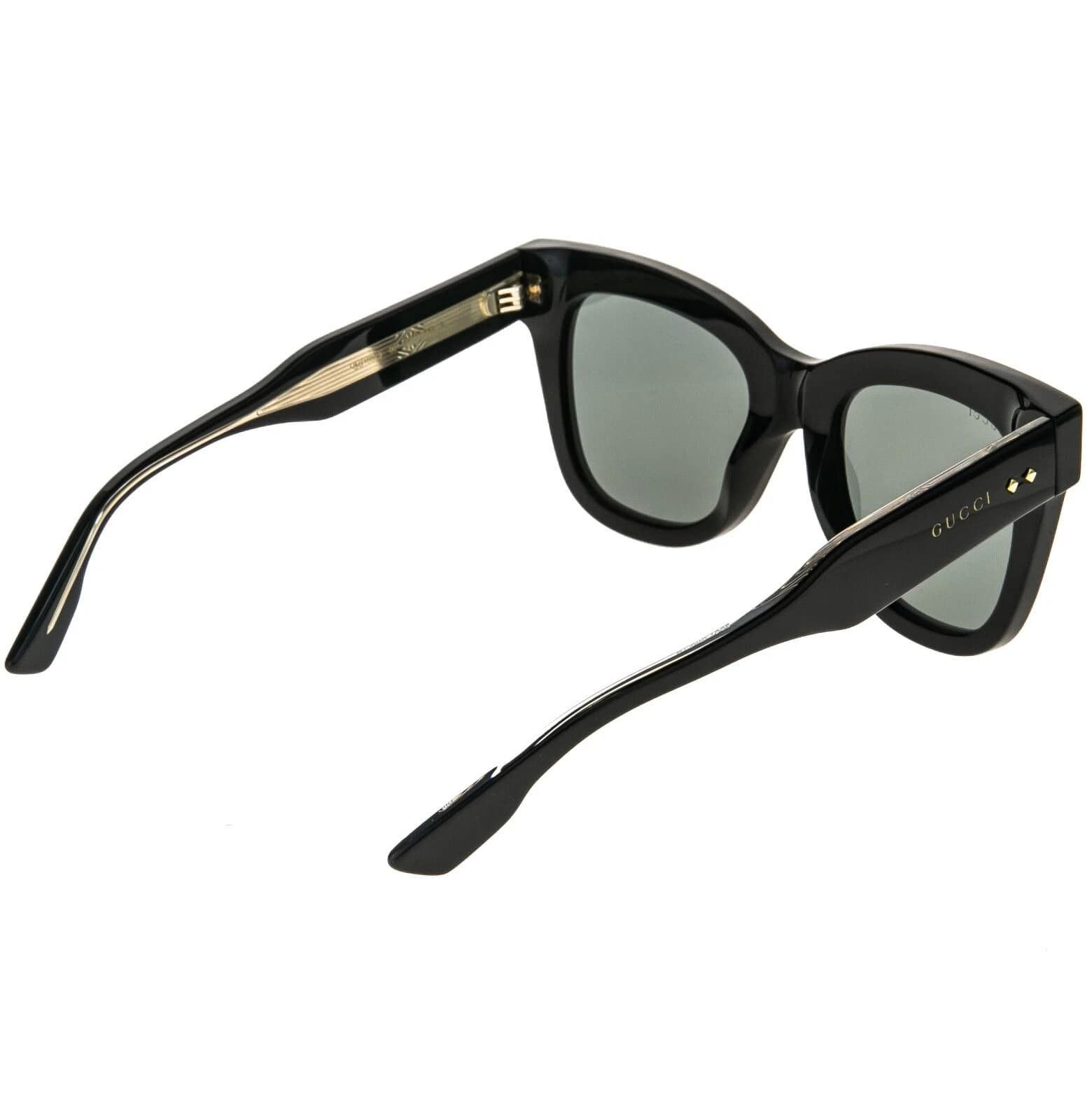 Gucci GUCCI Gg1082S 1082 Black Butterfly Fashion Sunglasses 001 Size ONE SIZE - 6 Thumbnail