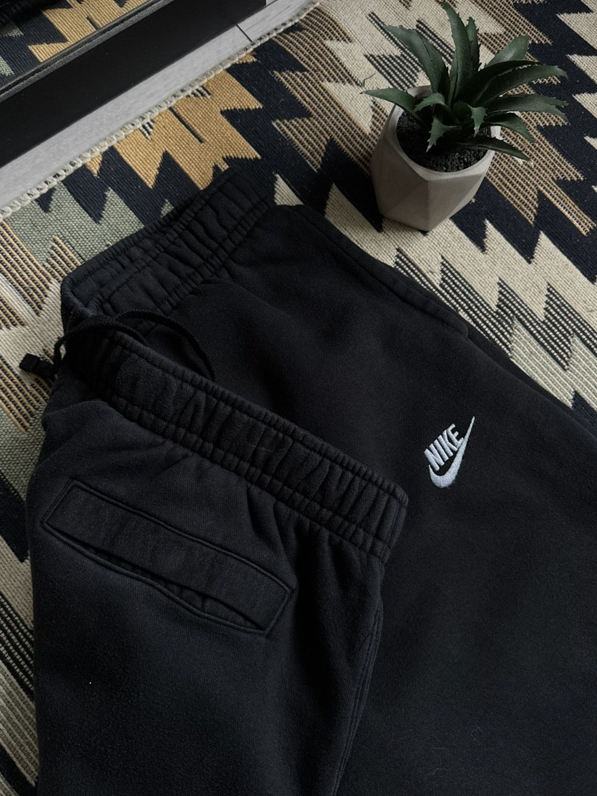 Nike Nike Baggy Y2K Swoosh Drill Sweatpants Size US 36 / EU 52 - 6 Thumbnail