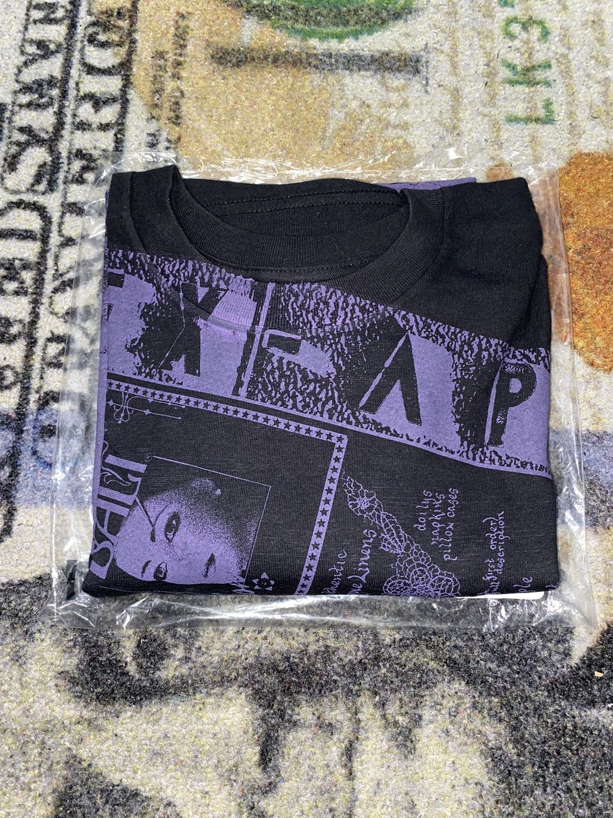 image of Supreme Collage Tee in Dark Ink, Men's (Size 2XL)