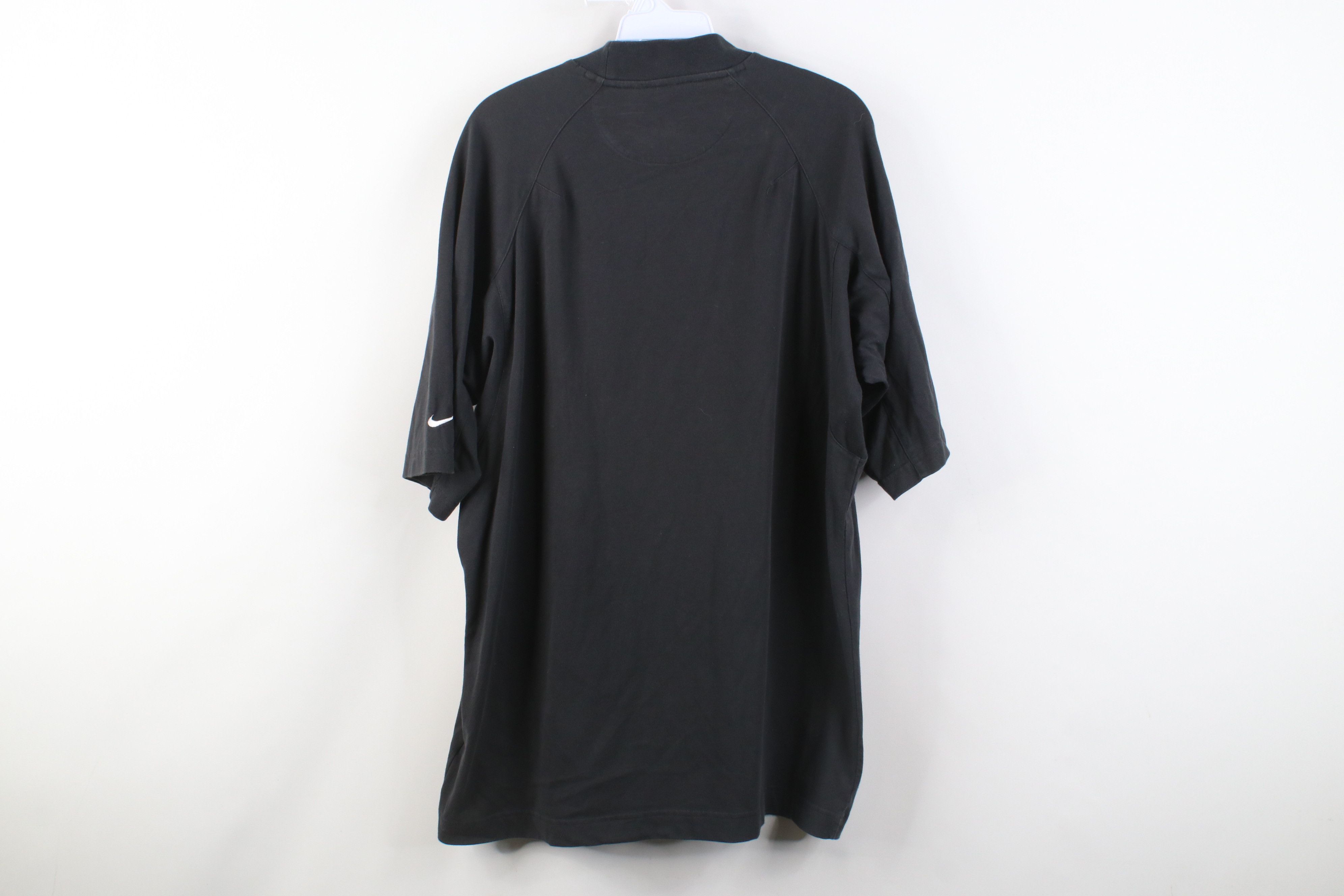 Nike Vintage Nike Golf University of Toledo Mock Neck T-Shirt Size US L / EU 52-54 / 3 - 13 Thumbnail