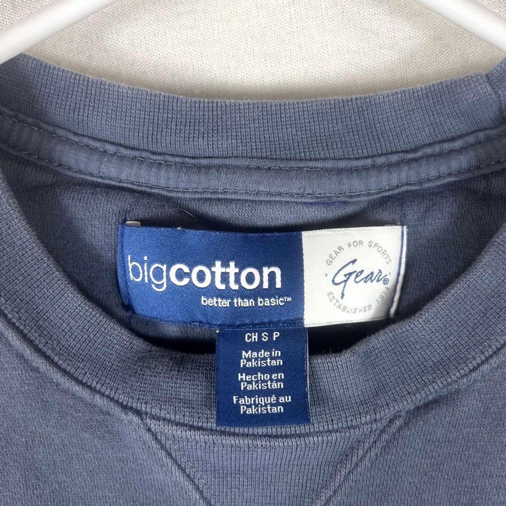 Vintage VINTAGE Yellowstone Sweatshirt Mens Small Blue Long Sleeve BigCotton Casual VTG Size US S / EU 44-46 / 1 - 4 Thumbnail