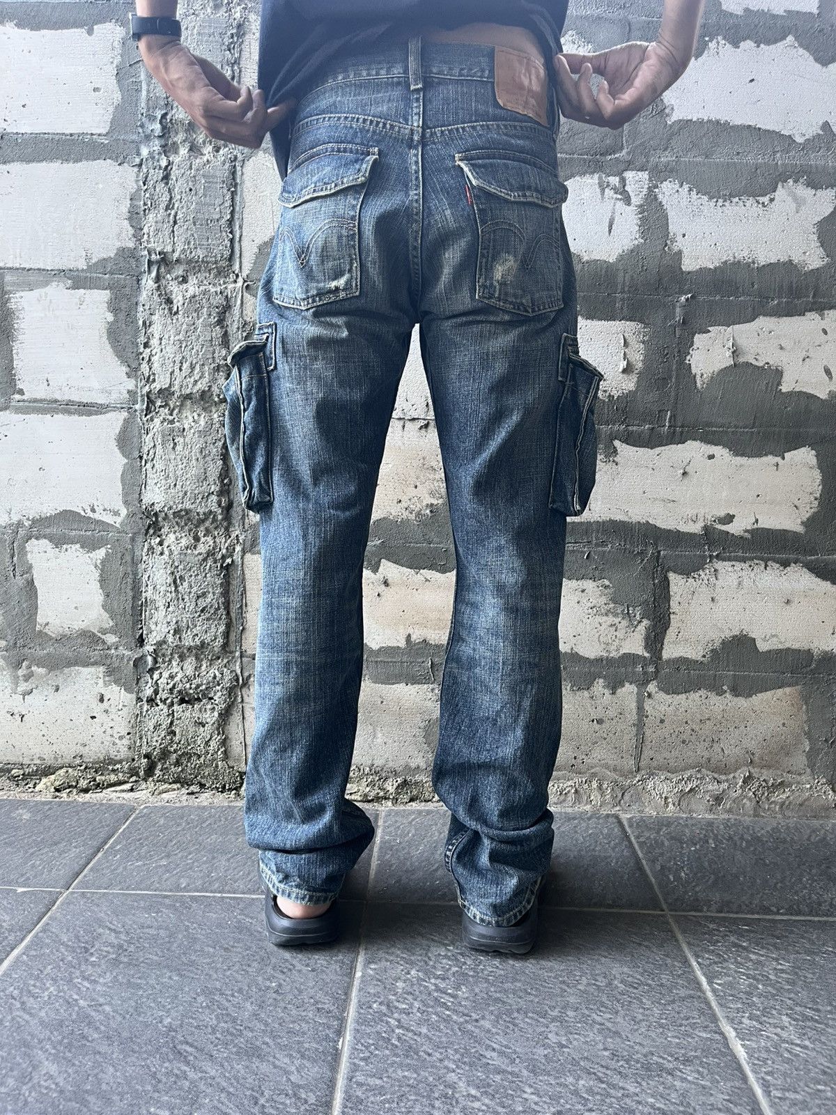 Levi's Vintage Clothing Levi's 3D Pocket Cargo denim Size US 30 / EU 46 - 1 Thumbnail