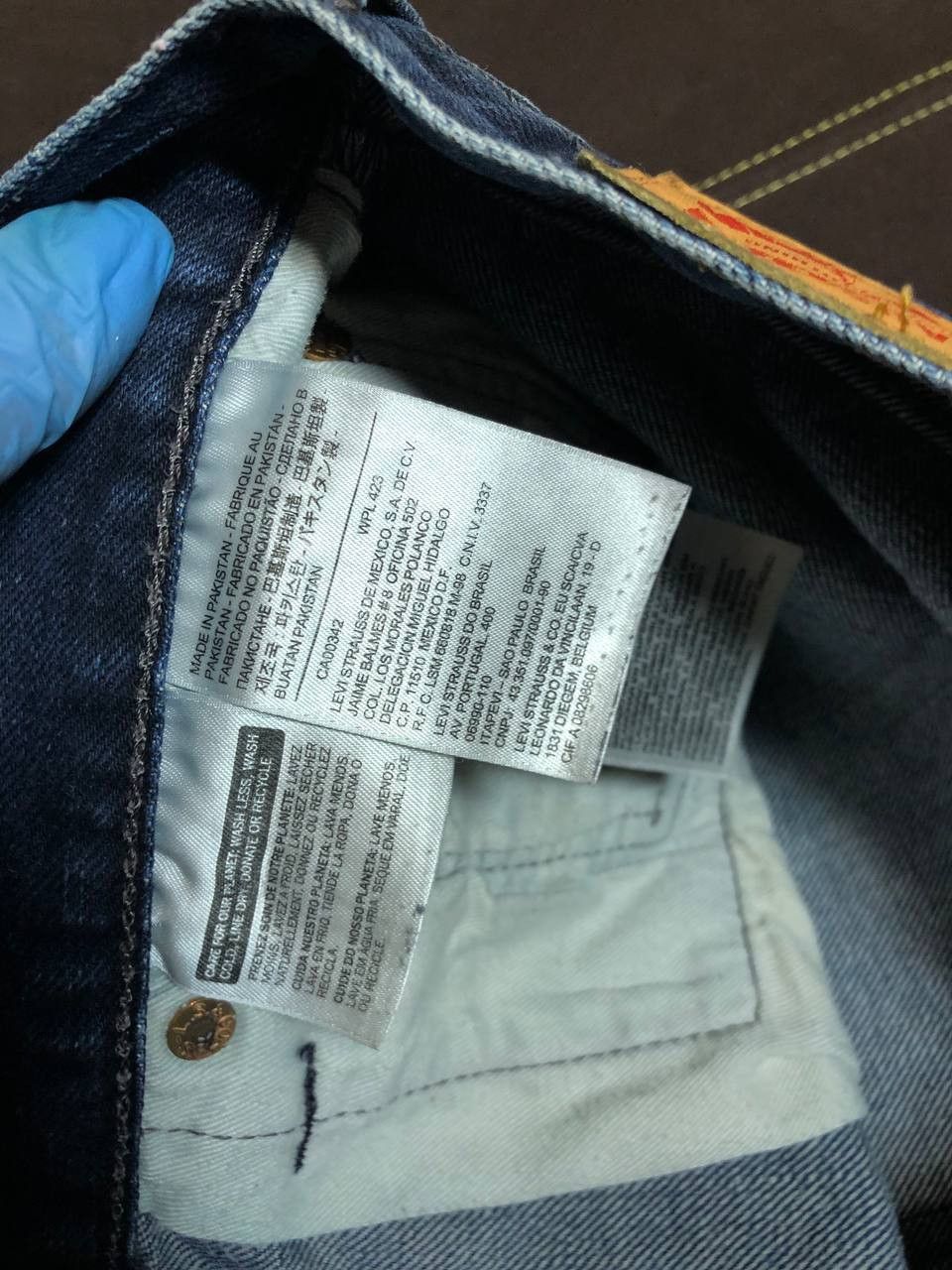 Levi's Vintage 501 Straight Leg Blue Denim Distressed shorts Size US 34 / EU 50 - 2 Thumbnail