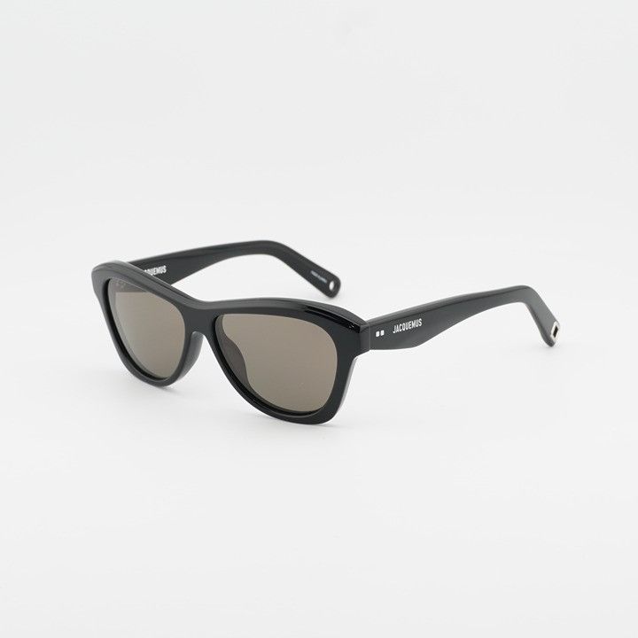 Jacquemus Jacquemus PALMIER JAC/59 C1 Sunglasses Black Cat Eye Frame Size ONE SIZE - 1 Thumbnail