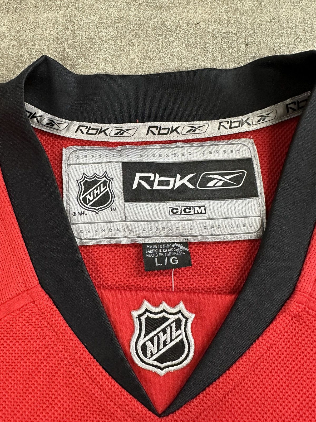 Reebok × Vintage Crazy Y2K Ottawa Senators Reebok Hockey Jersey #21 Size US L / EU 52-54 / 3 - 16 Thumbnail